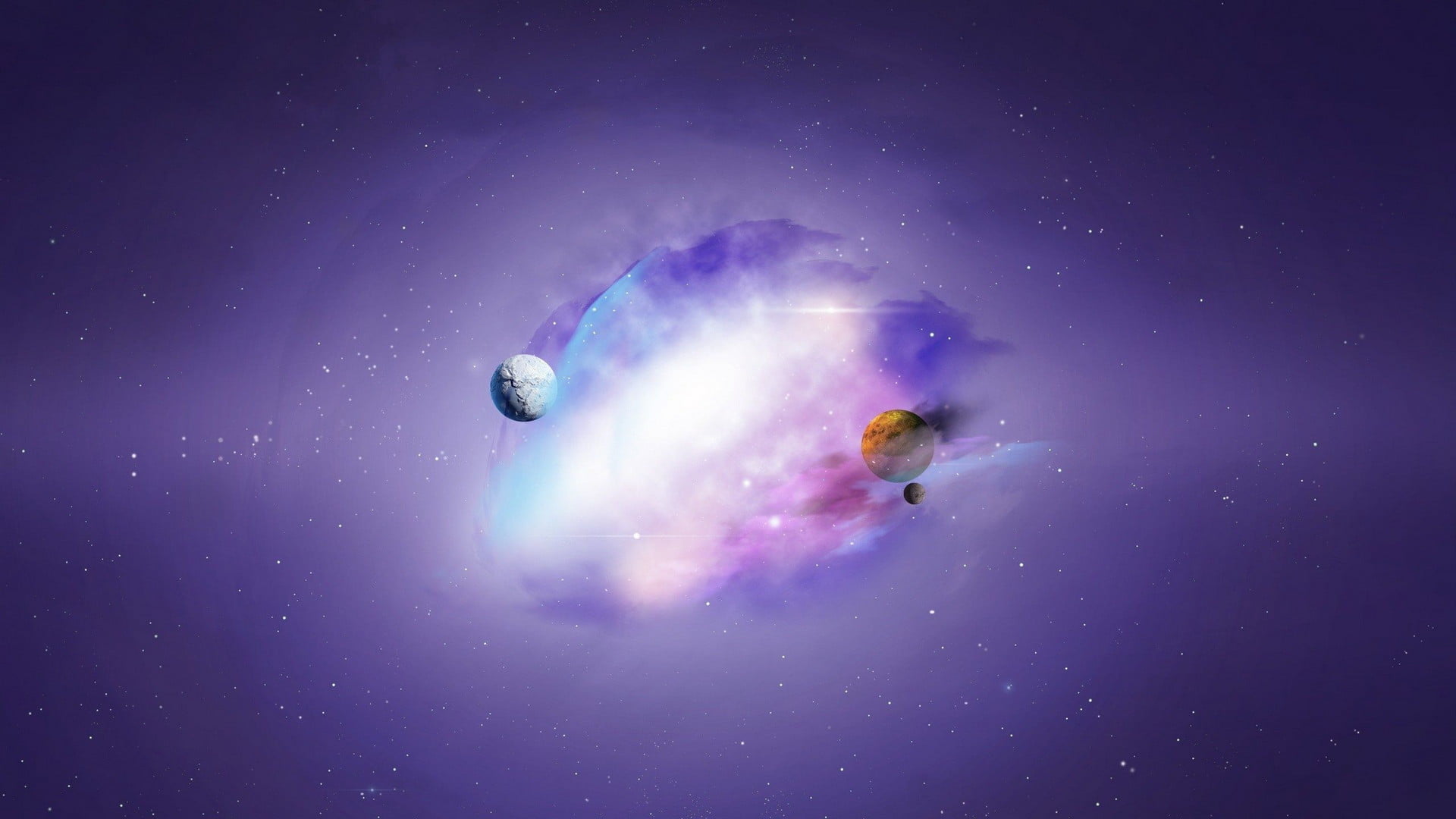 dark, backgrounds, scenics - nature, beauty in nature, flying, colored background, ball, atmosphere, outdoors, nature, flame, science, globule, motion, HD Wallpaper