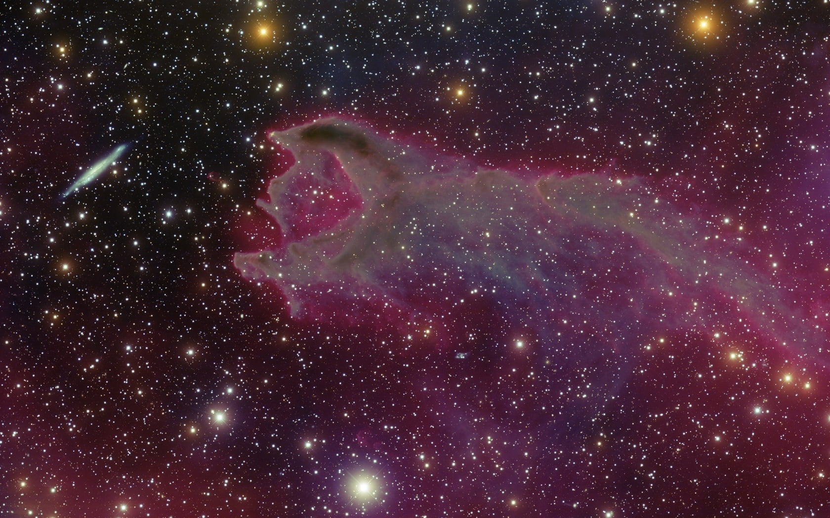globule, star, 3D, dust, cometary, majestic, space exploration, horse, sky, night, outdoors, Space, illustration, illuminated, mystery, satellite view, HD Wallpaper