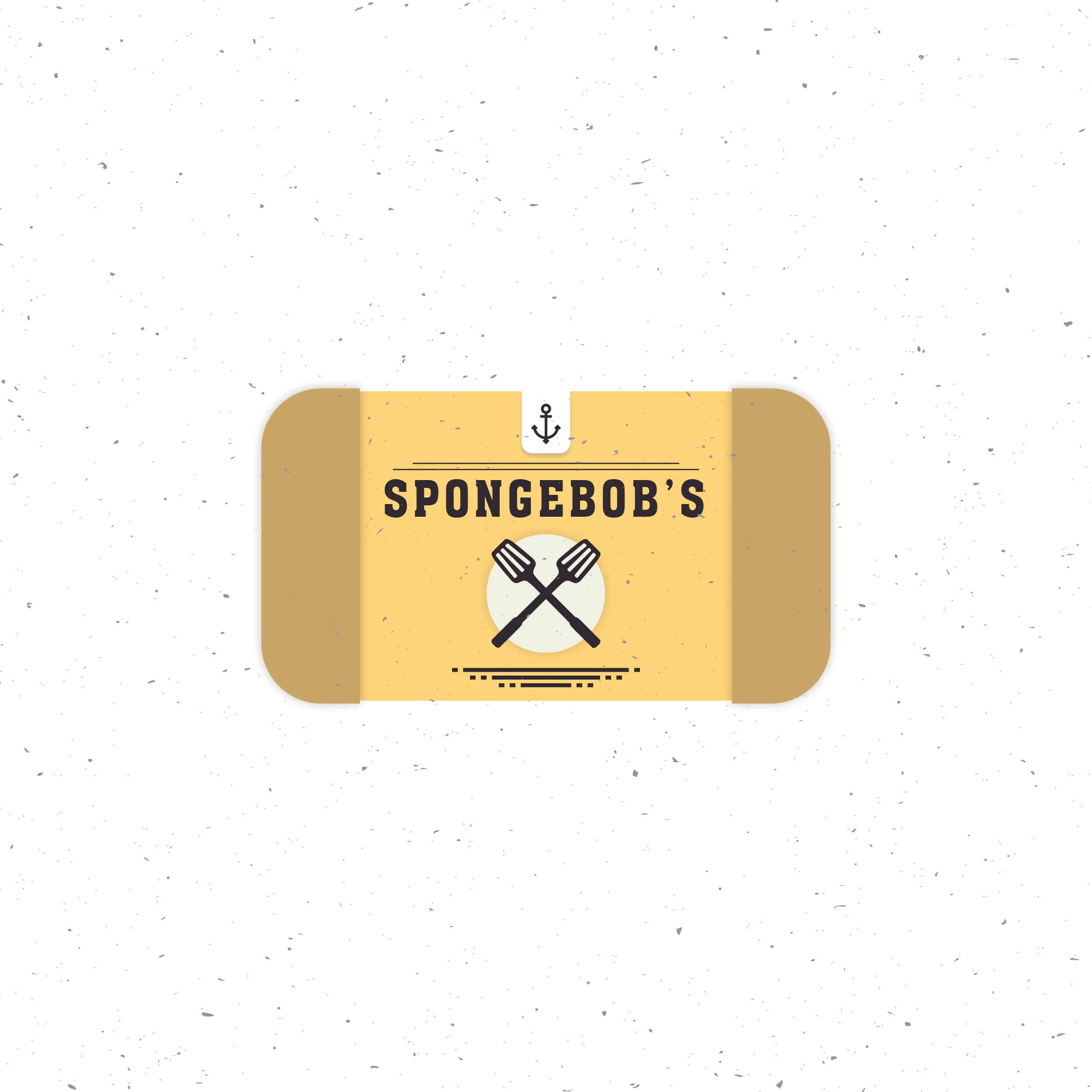 close-up, wall - building feature, logo, guidance, information sign, communication, yellow, SpongeBob SquarePants, information, studio shot, 1080P, representation, Phone HD Wallpaper