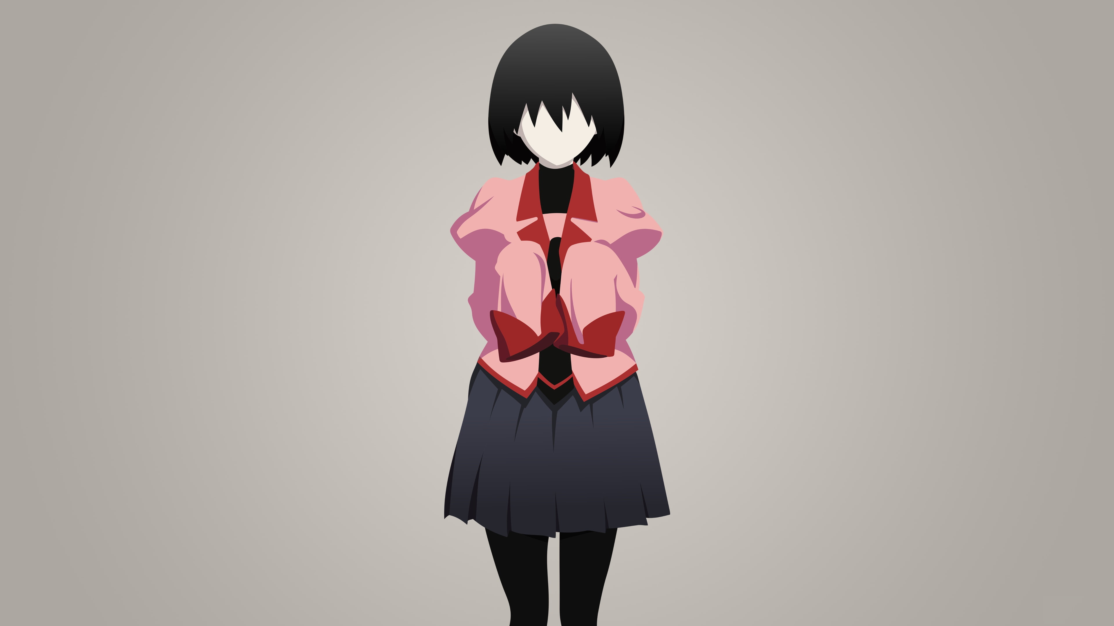 owarinonogatari, 4K, Oshino Ougi, monogatari siries, HD Wallpaper