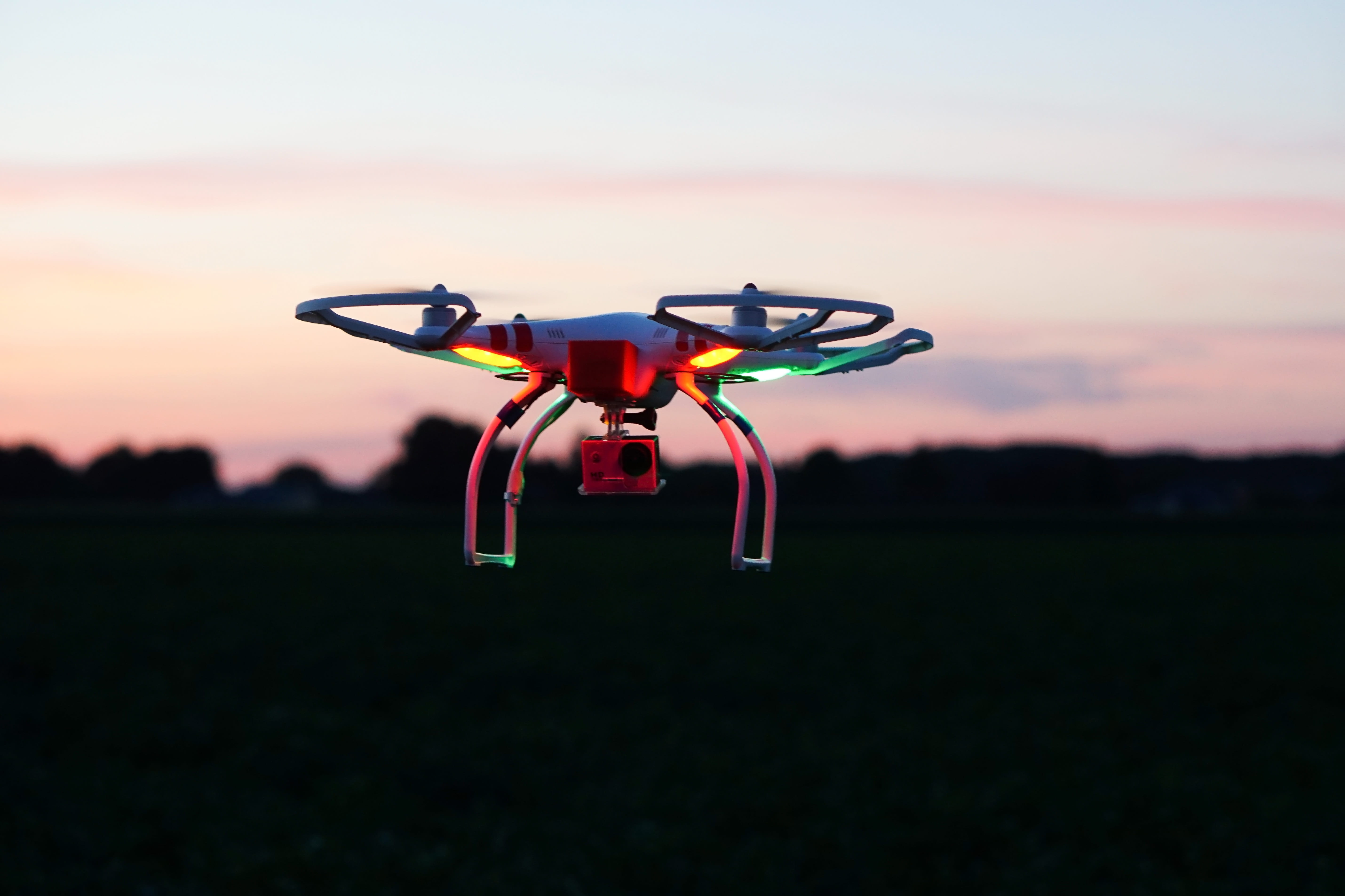nature, tinker, phantom, environment, motion, leisure, search, twilight, model toy, technology, sunset, aerospace industry, white, toys, quadcopter, surveillance, HD Wallpaper