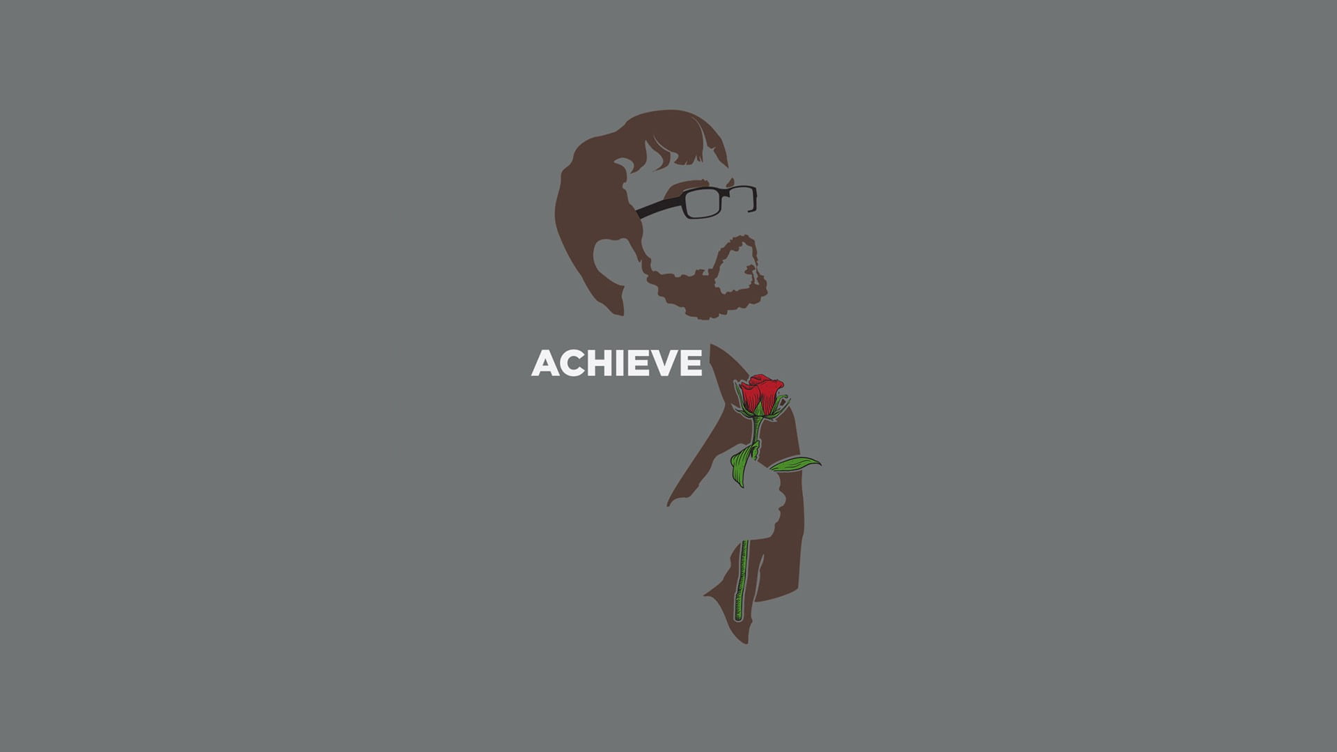 Rooster Teeth, fun, rose, happiness, representation, one person, emotion, AH, communication, art and craft, text, 1080P, Achieve, creativity, copy space, HD Wallpaper