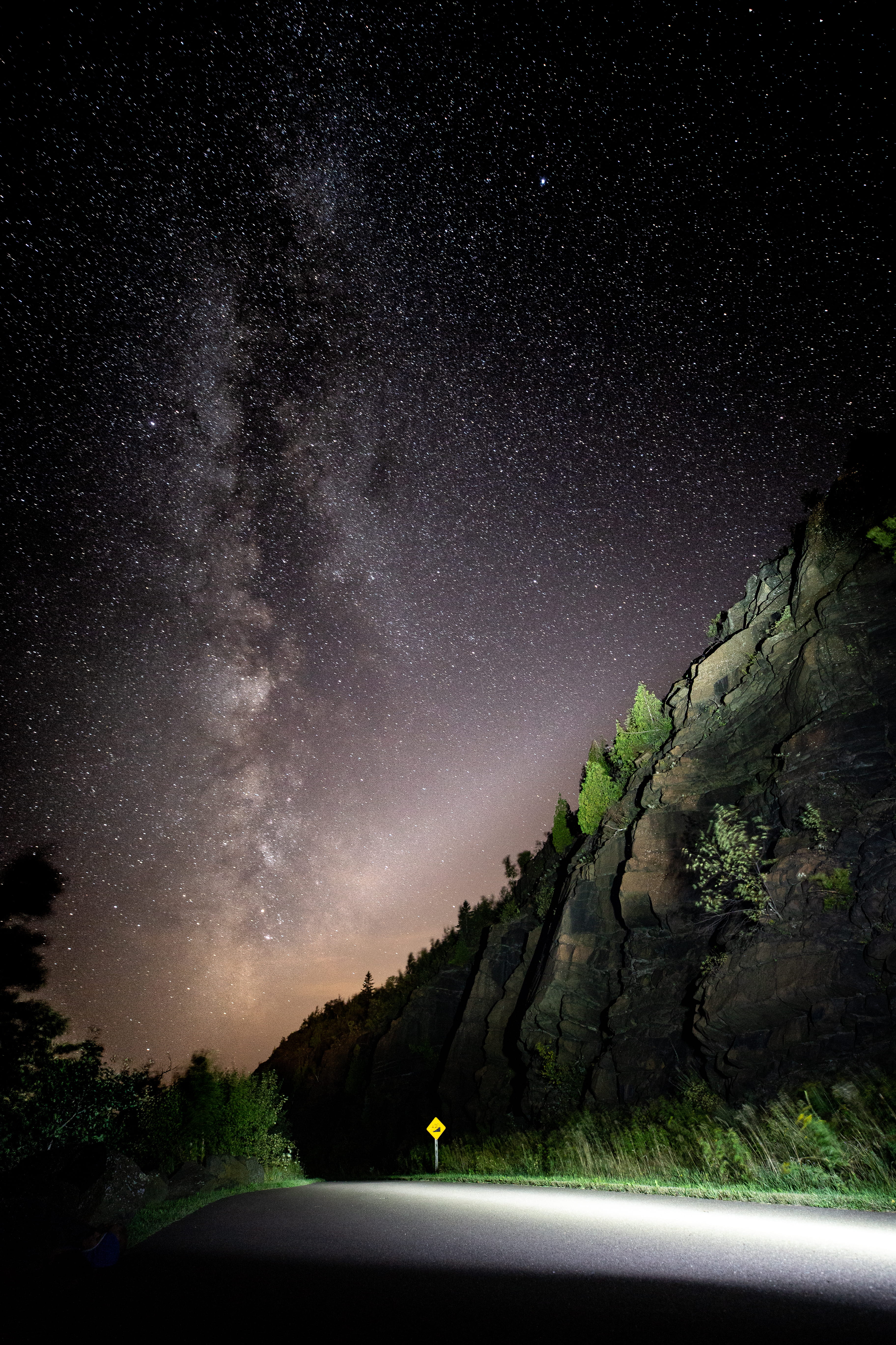 peak, dark, roadtrip, moon, screen saver, astronomy, exploration, science, star, forest, phone background, landscape, iphone background, space, mountain, Phone HD Wallpaper
