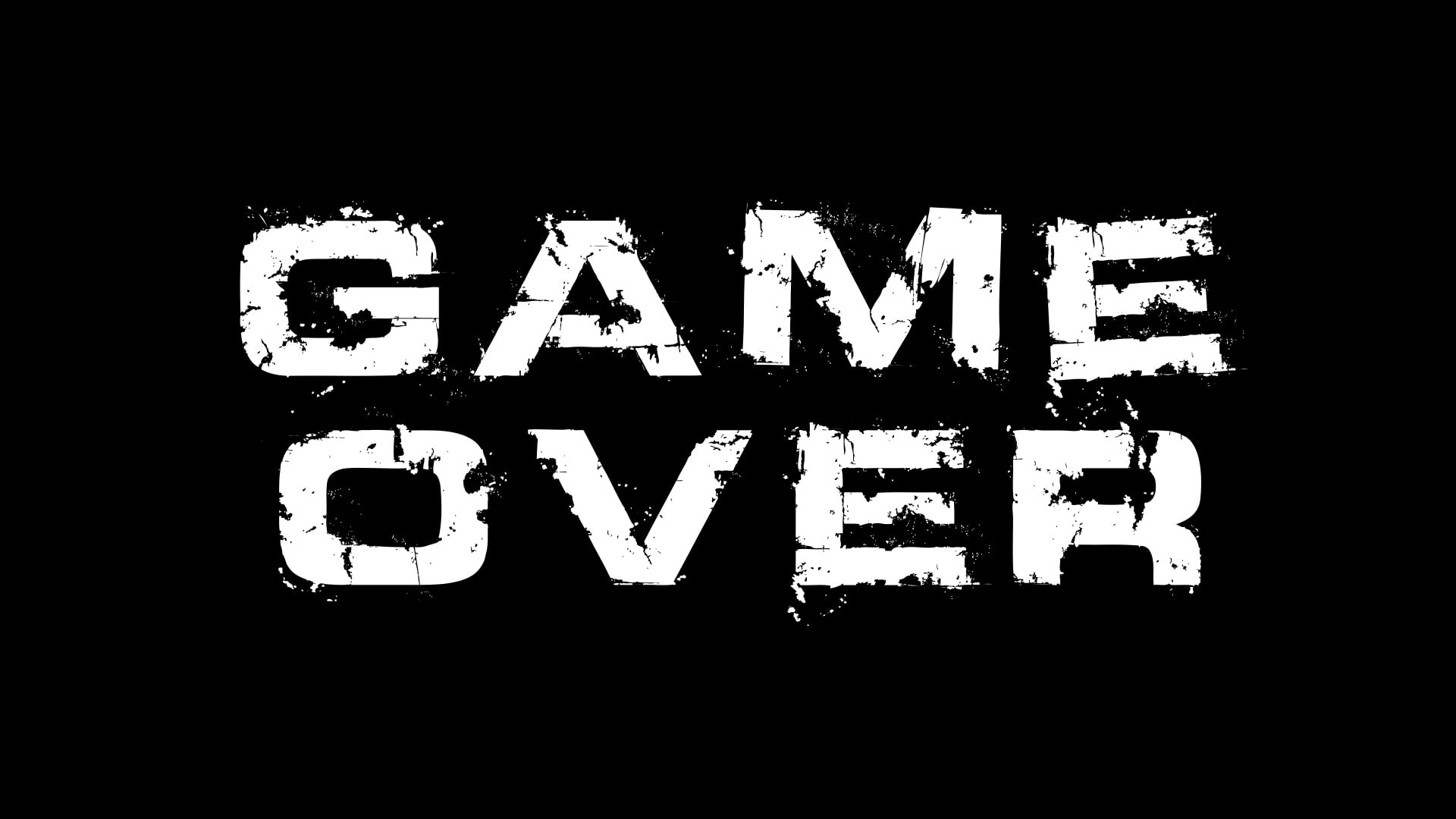 1080P, saver, game over, the end of the game, HD Wallpaper