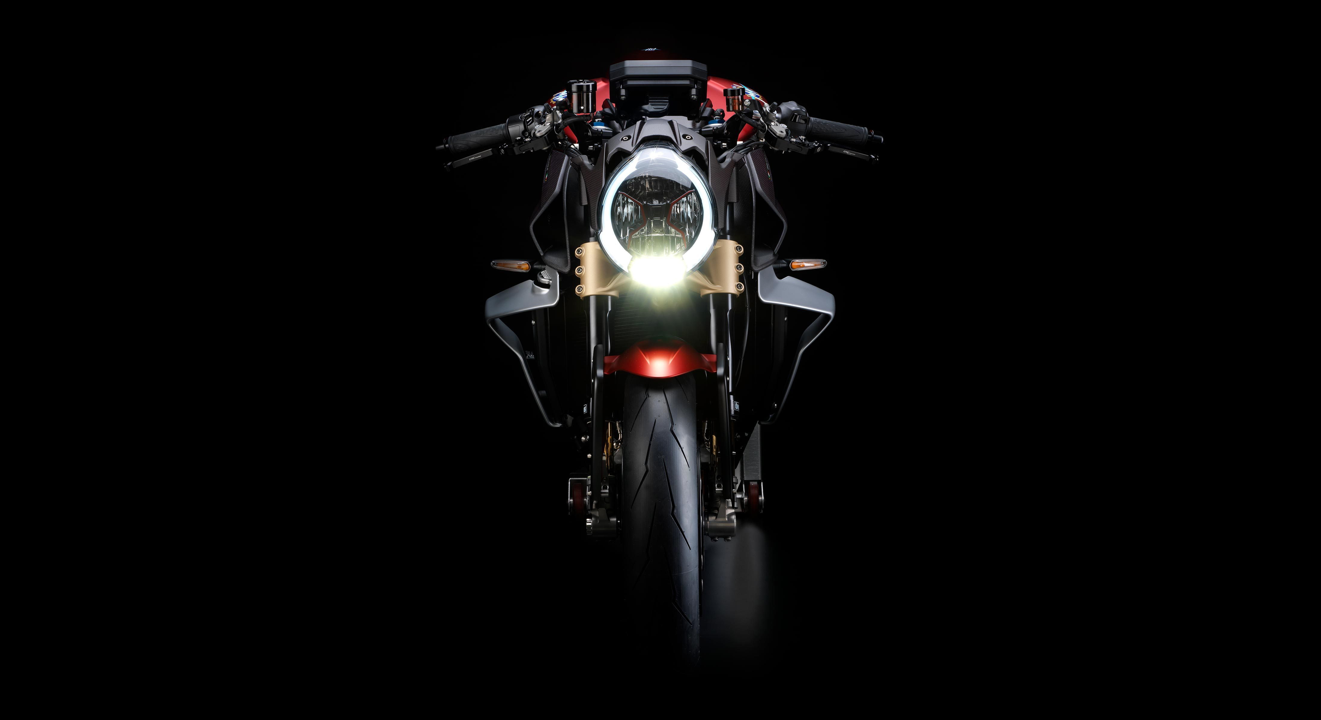 MV Agusta Brutale 1000 Serie Oro, 4K, 4K, Black, 2019, HD Wallpaper