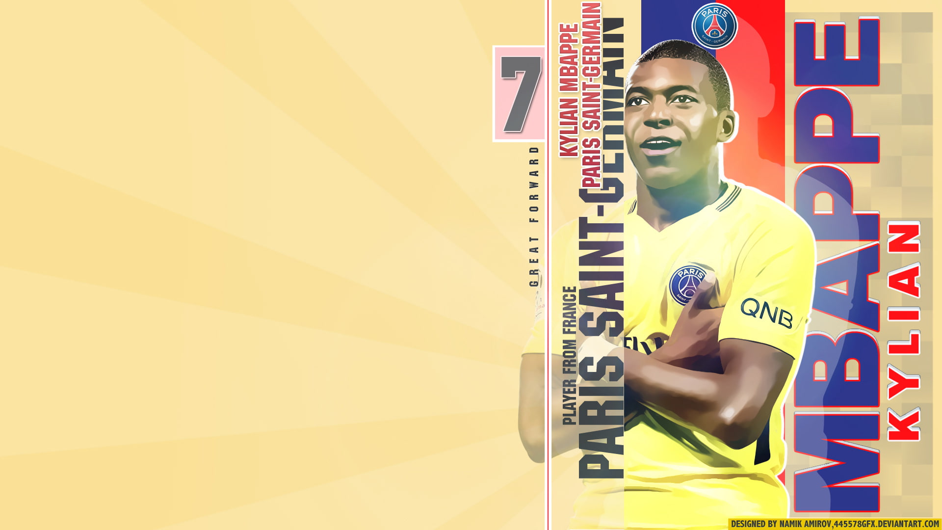 Kylian Mbappé, Paris Saint-Germain F.C., 1080P, Soccer, French, HD Wallpaper