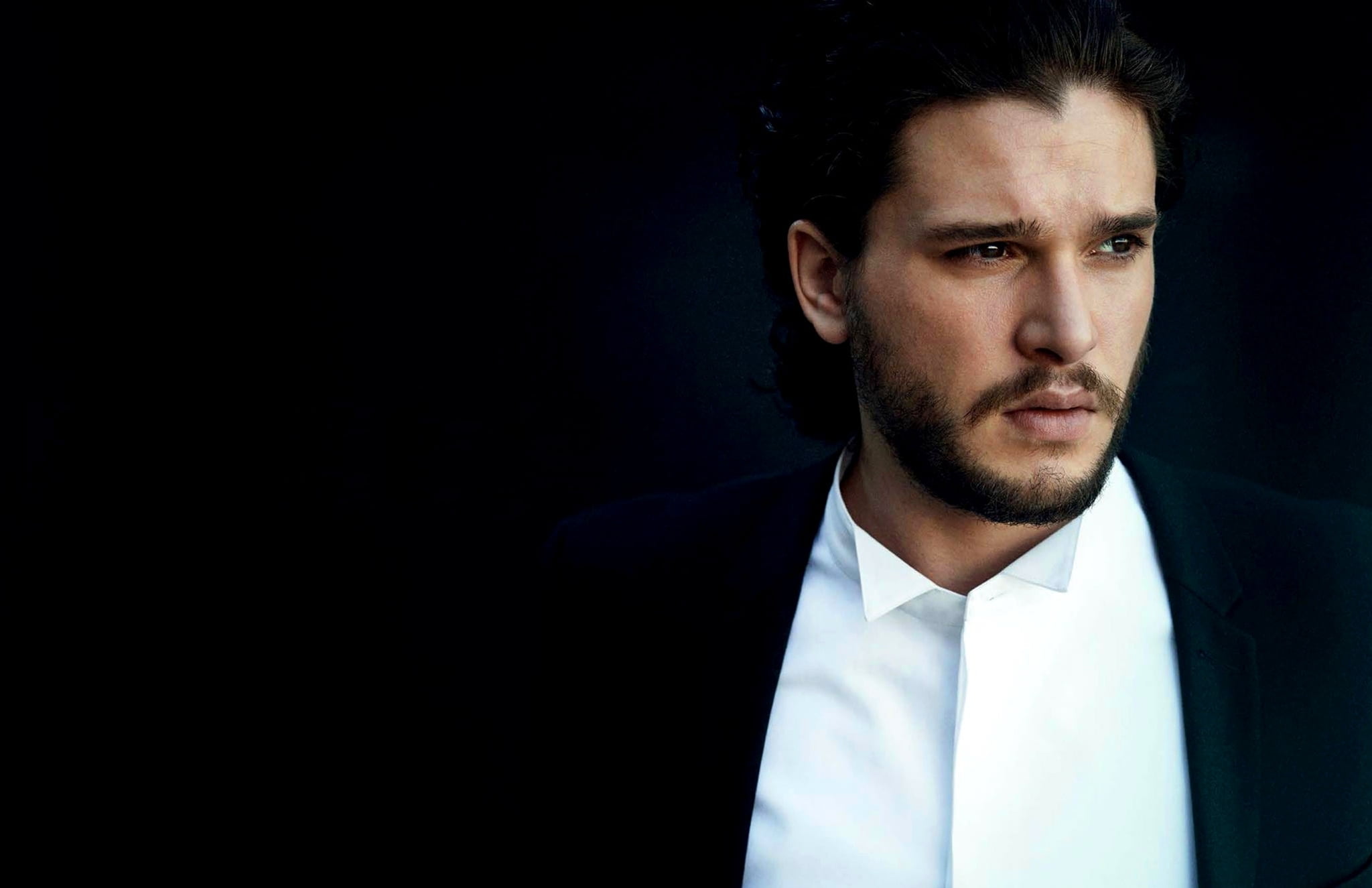 business Person, formalwear, actor, thinking, Harington, male Beauty, portrait, business, corporate Business, copy Space, dark, headshot, Kit Harington, HD Wallpaper