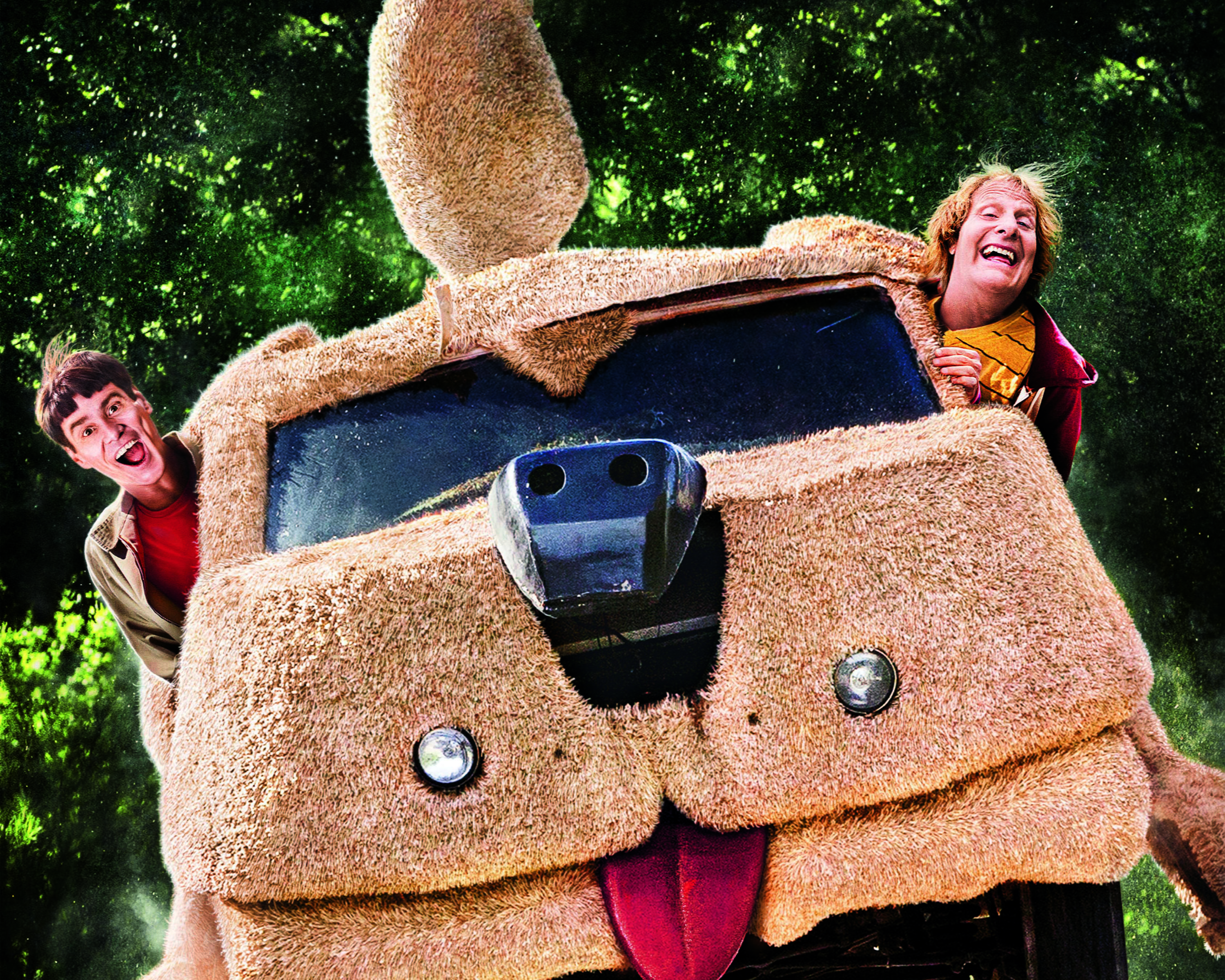car, 2014, Film, Funny, Jeff Daniels, Guys, Lloyd Christmas, Movie, Comedy, Men, Dumb and Dumber To, Harry Dunne, Adventure, Universal Pictures, 2K, Jim, HD Wallpaper
