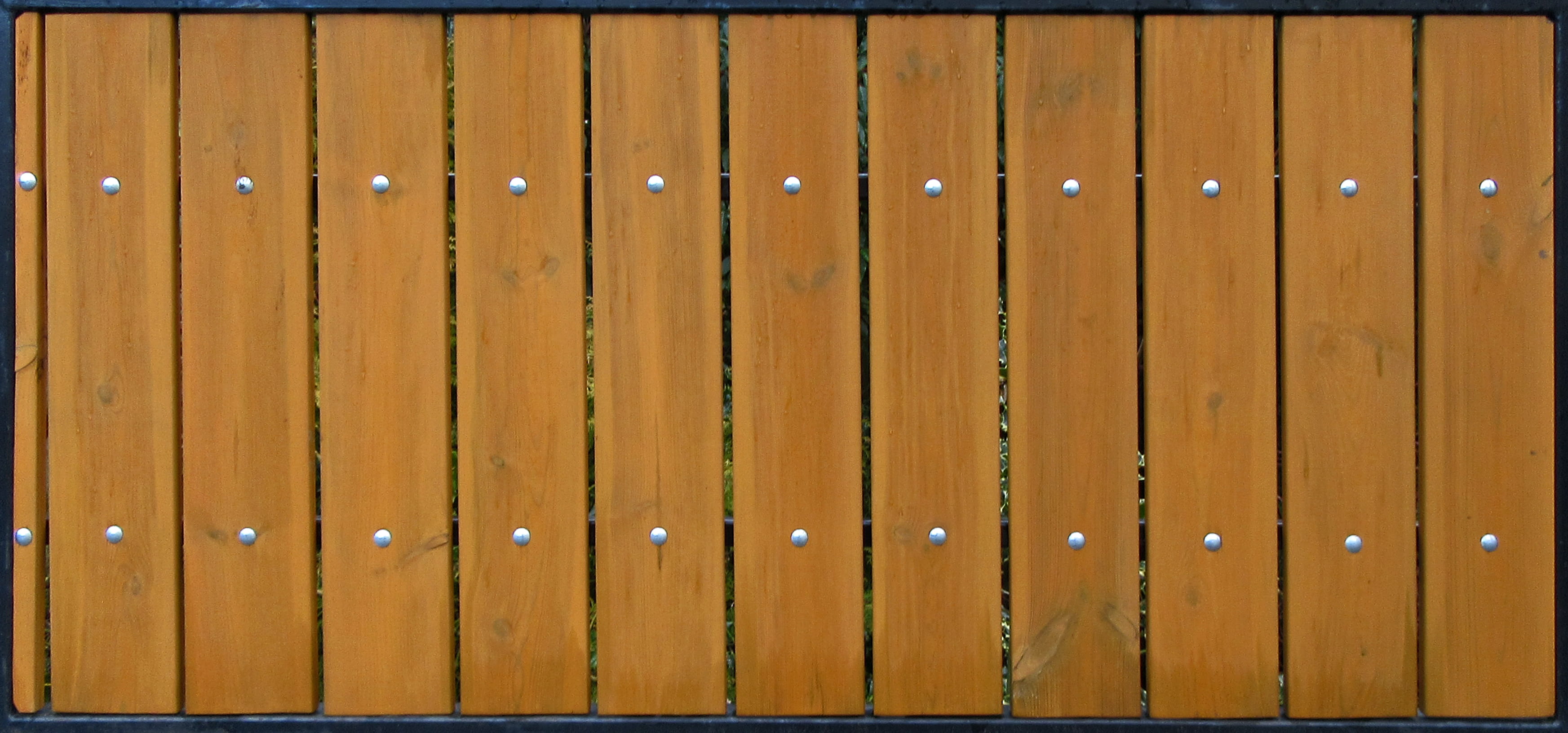 fence, close-up, wall - building feature, full frame, gate, security, table, orange color, repetition, corrugated, door, metal, private mailbox, weapon, HD Wallpaper
