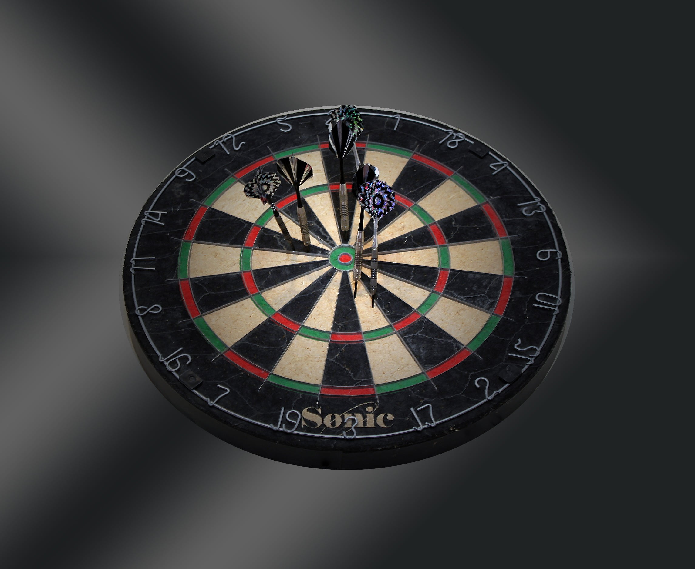accuracy, archery, hobby, shape, close-up, still life, 1080P, aiming, winner, dart, play, recreation, game, pattern, circle, skill, board, arrow, no people, HD Wallpaper