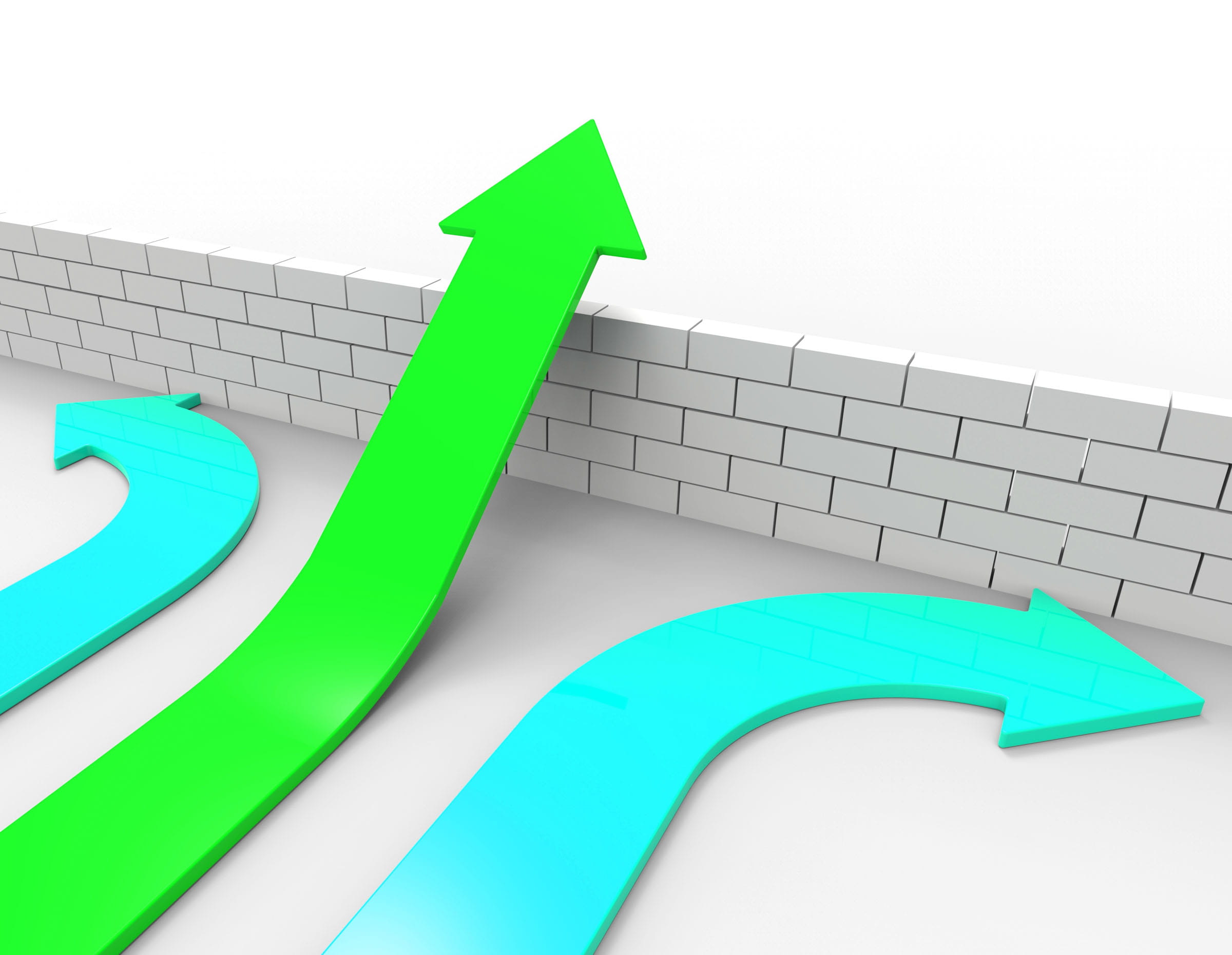 computer, progress, arrow symbol, direction, success, development, conquering adversity, computer keyboard, blocked, indoors, showing, obstruction, challenge, HD Wallpaper