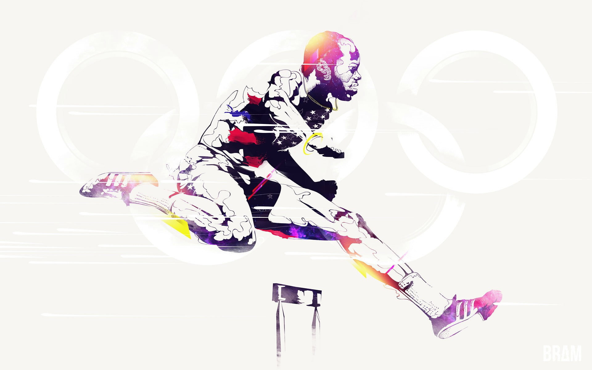 sports, 1080P, hurdle, hd, olympics, jump, HD Wallpaper