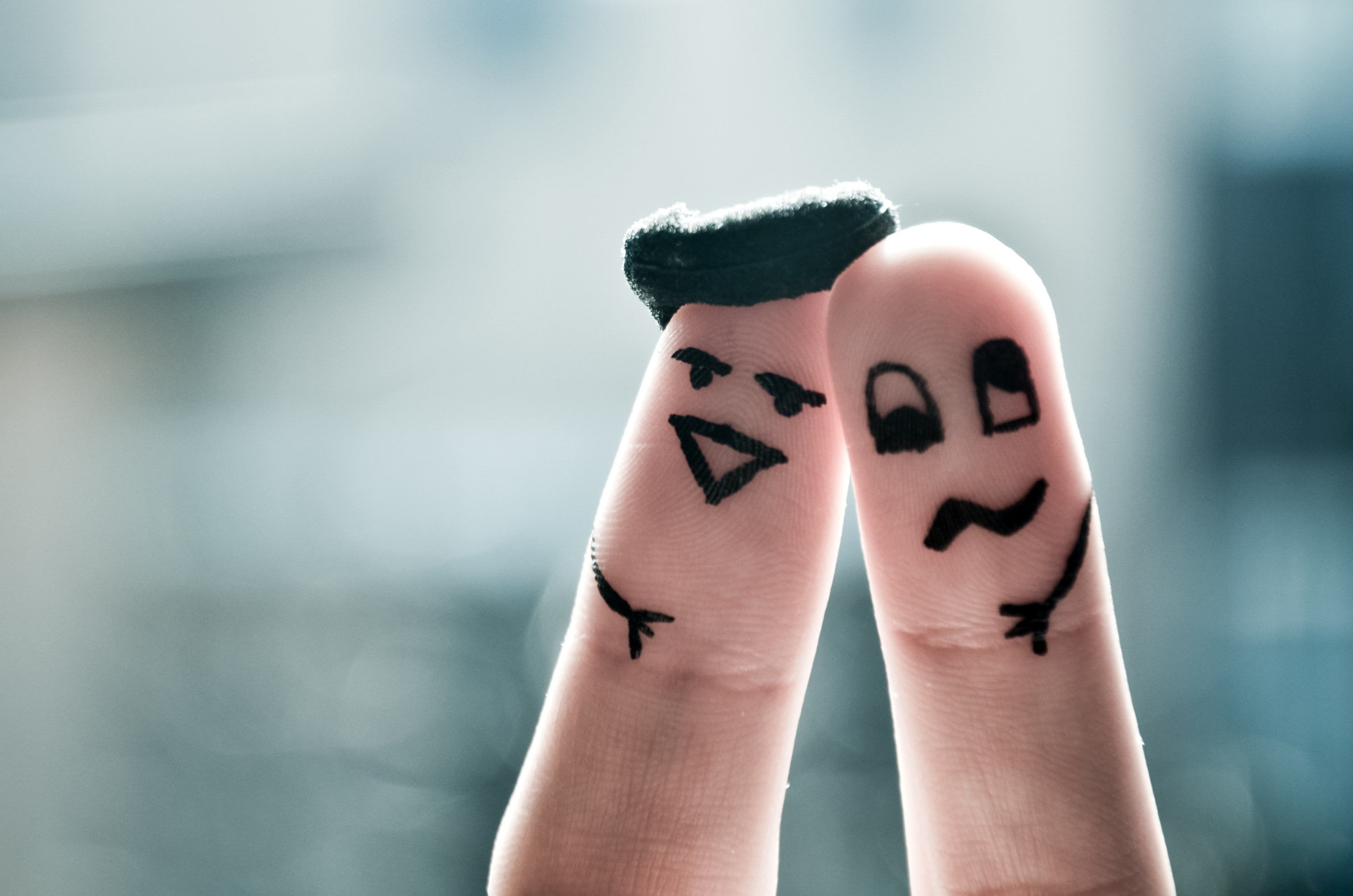 human hand, anthropomorphic face, indoors, art and craft, representation, body part, anthropomorphic smiley face, creativity, one person, human limb, drawn, HD Wallpaper