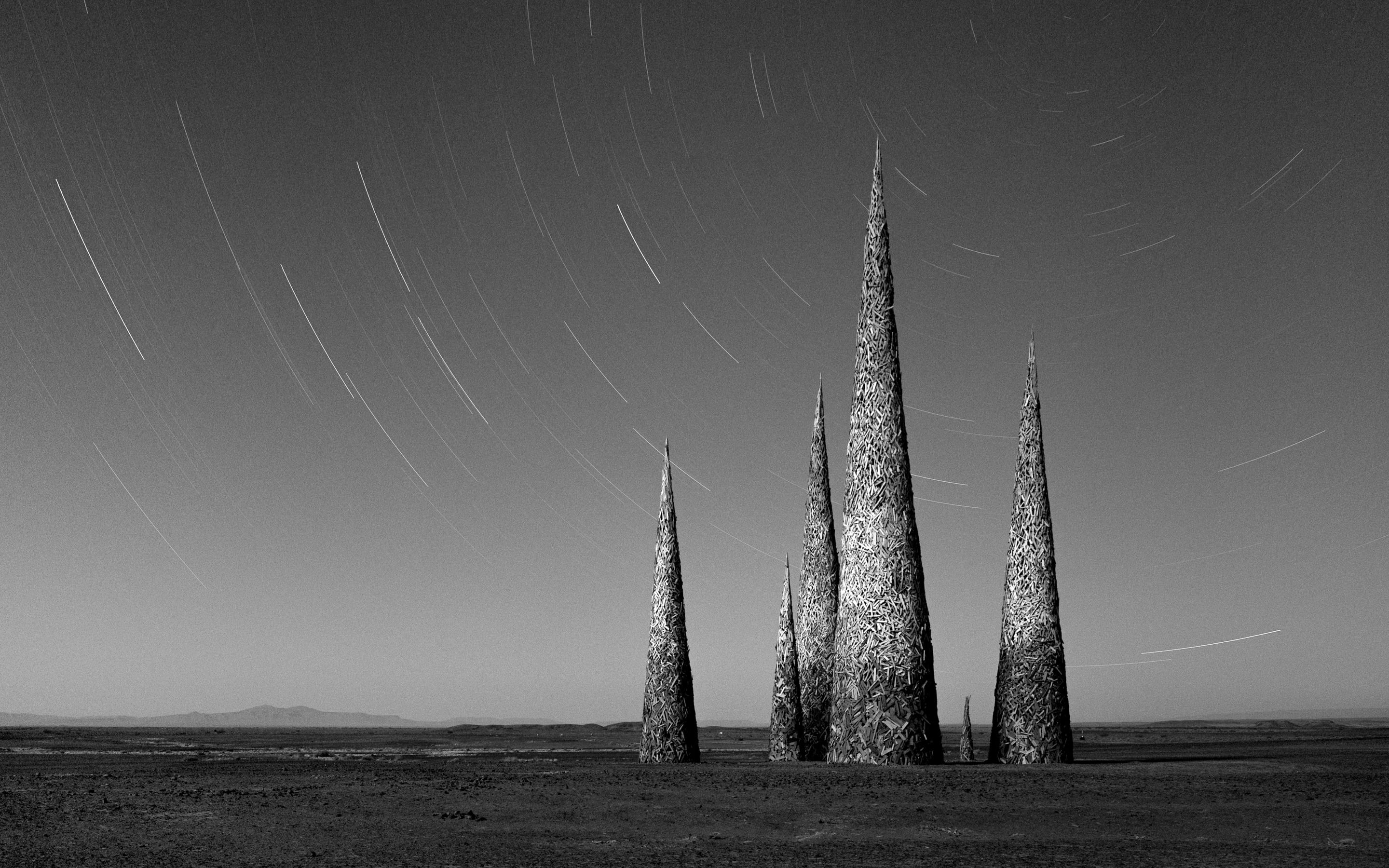 star - space, formation, no people, zen, field, cones, journey, monument, peaceful, earth, scenics - nature, hike, life, cinder, wellness, dusk, uncover, HD Wallpaper