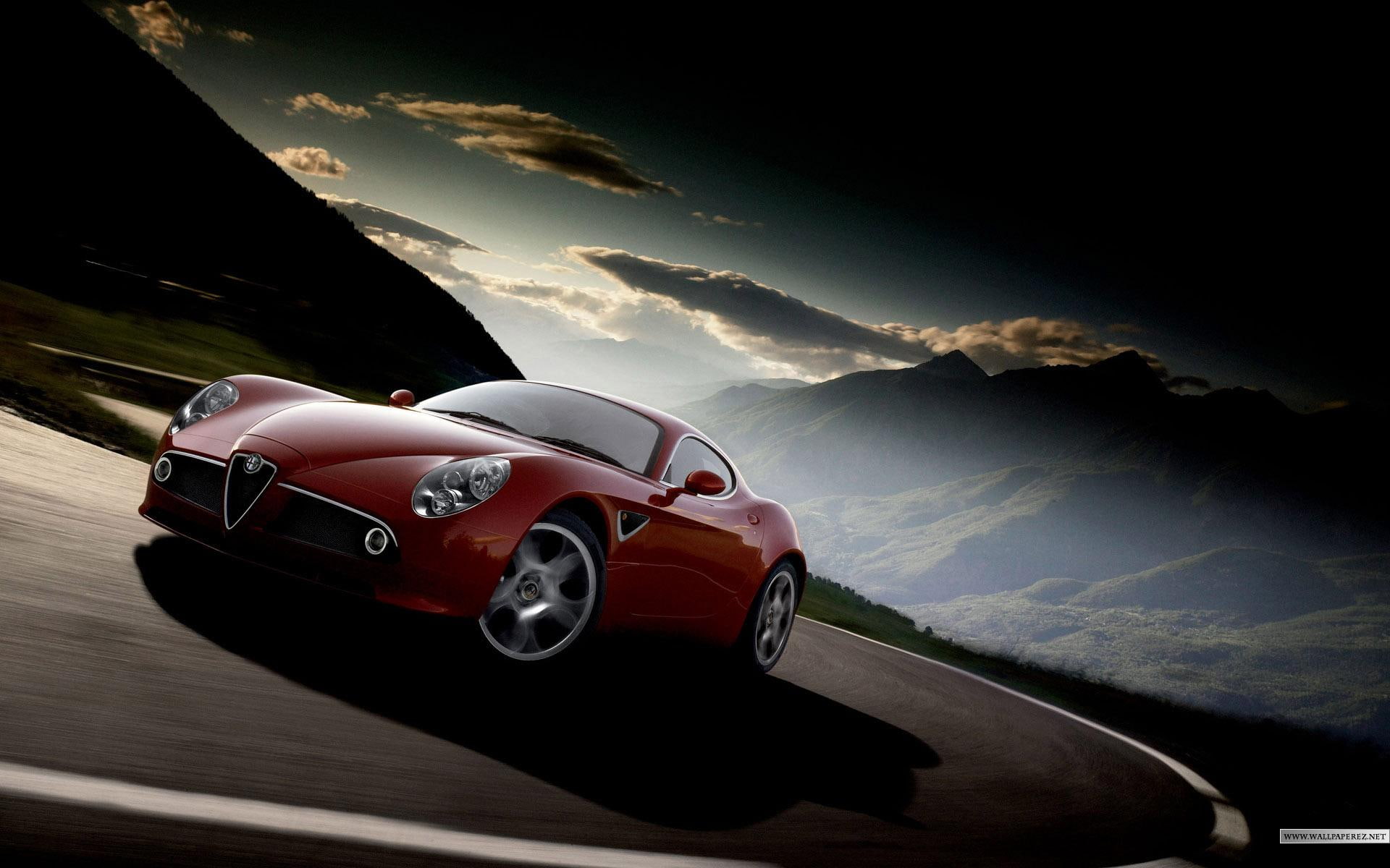 competitzione, quick, alfa, romeo, c, cars, fast, hypercar, 1080P, wild, HD Wallpaper