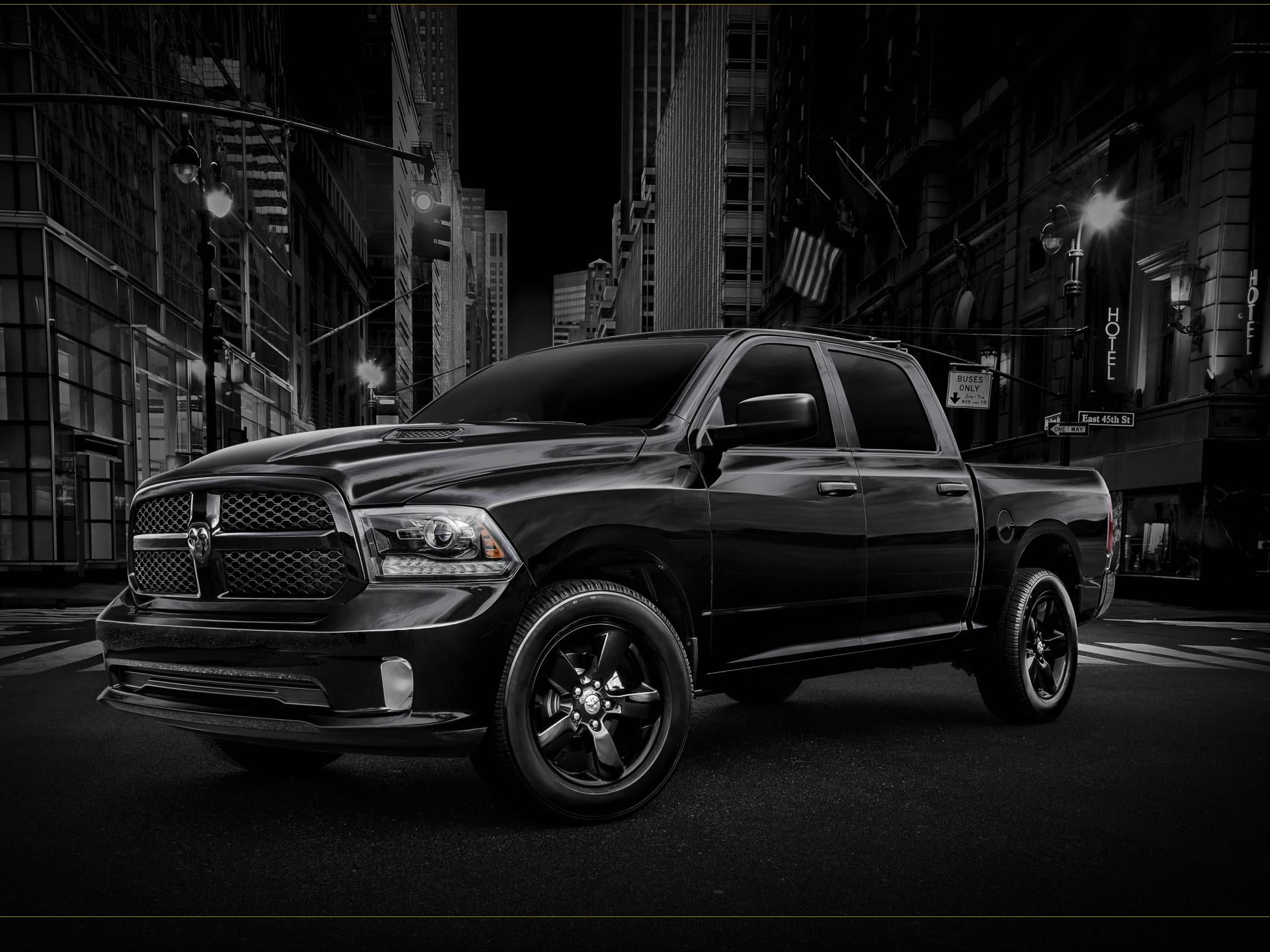 quick, car, ram, black, silver, express, 1080P, HD Wallpaper
