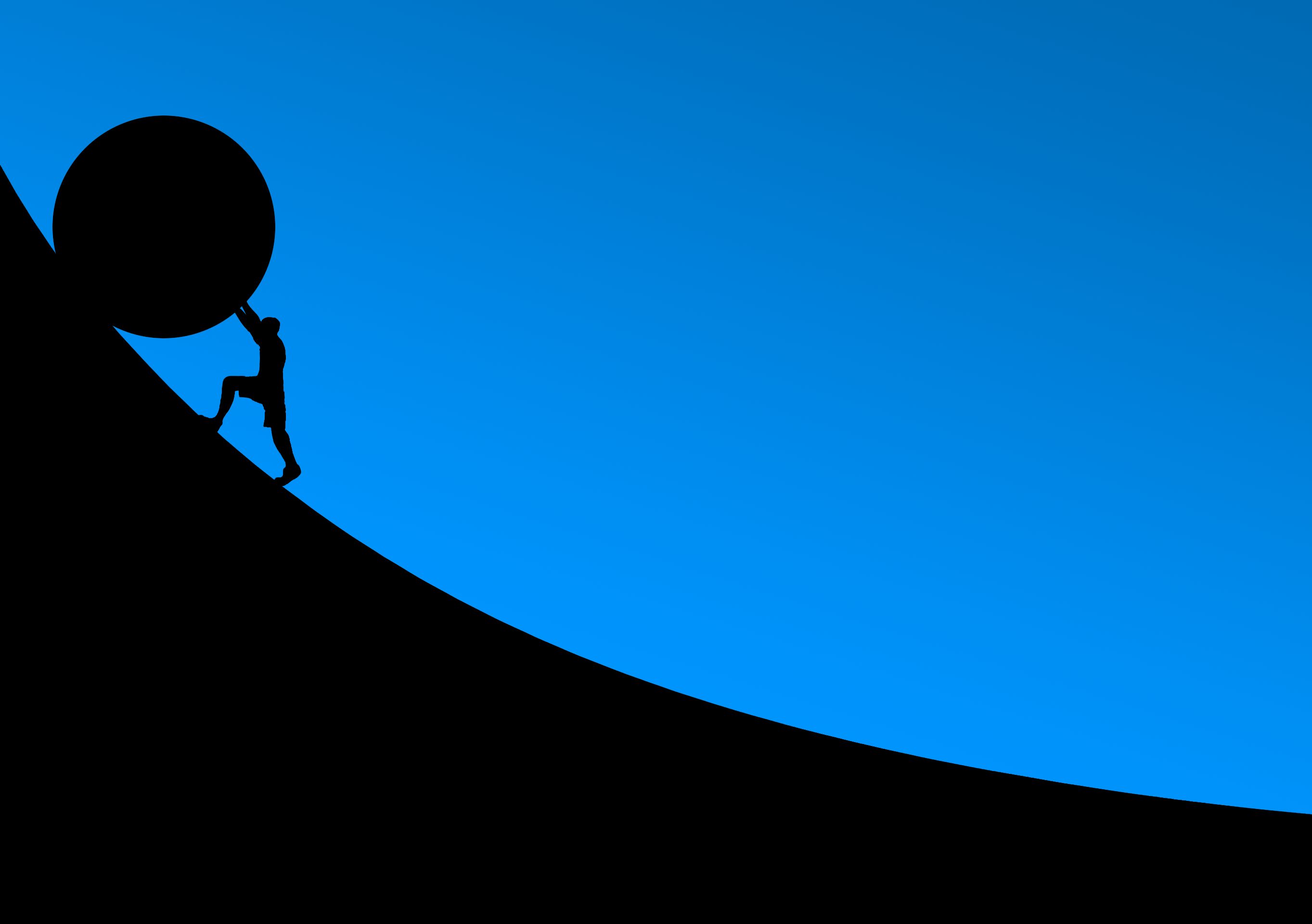 child, lifestyles, blue, astronomy, men, standing, motivation, full length, copy space, architecture, low angle view, silhouette, day, clear sky, outdoors, HD Wallpaper
