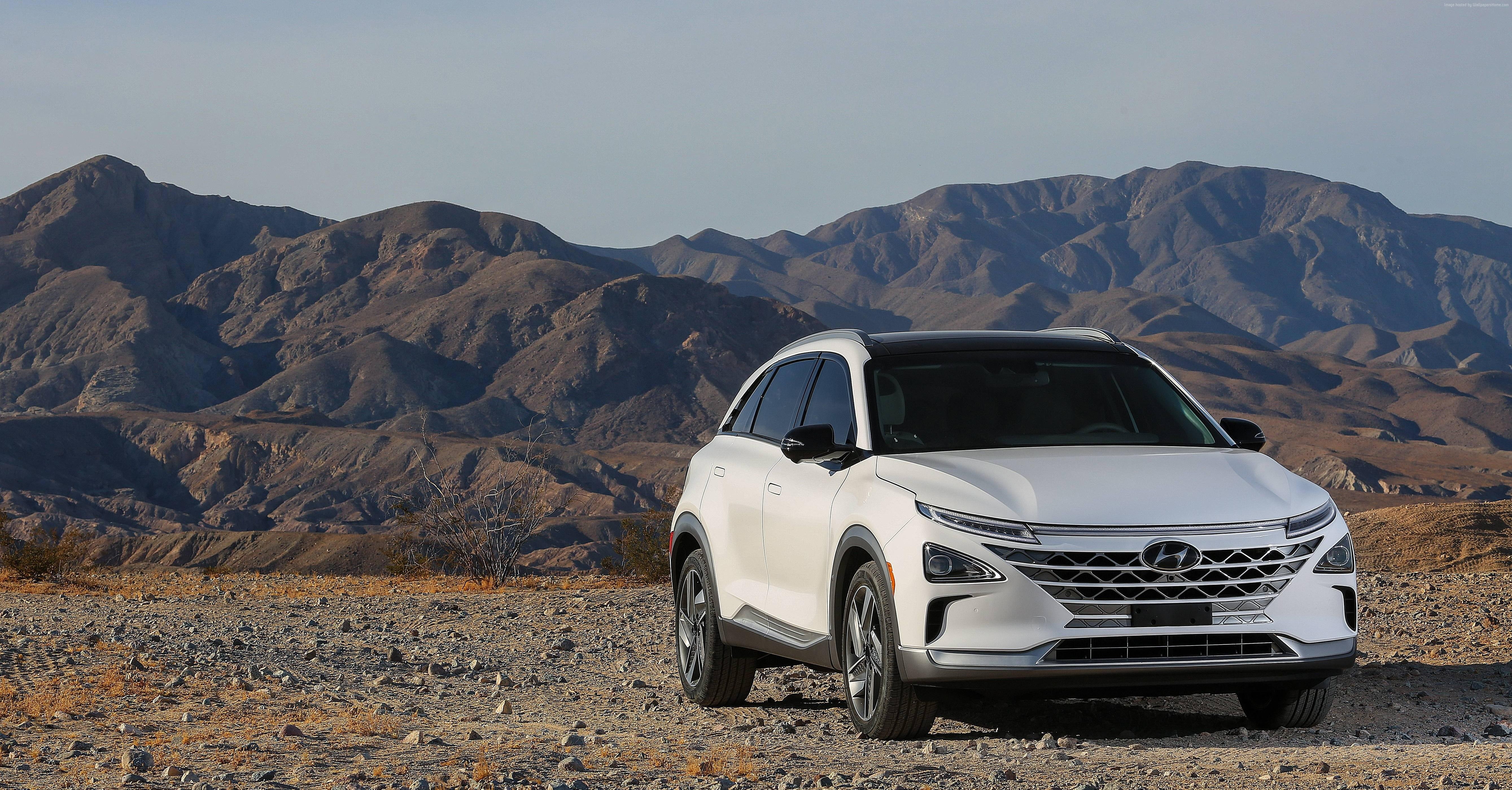 5k, 5K, Hyundai Nexo, CES 2018, HD Wallpaper