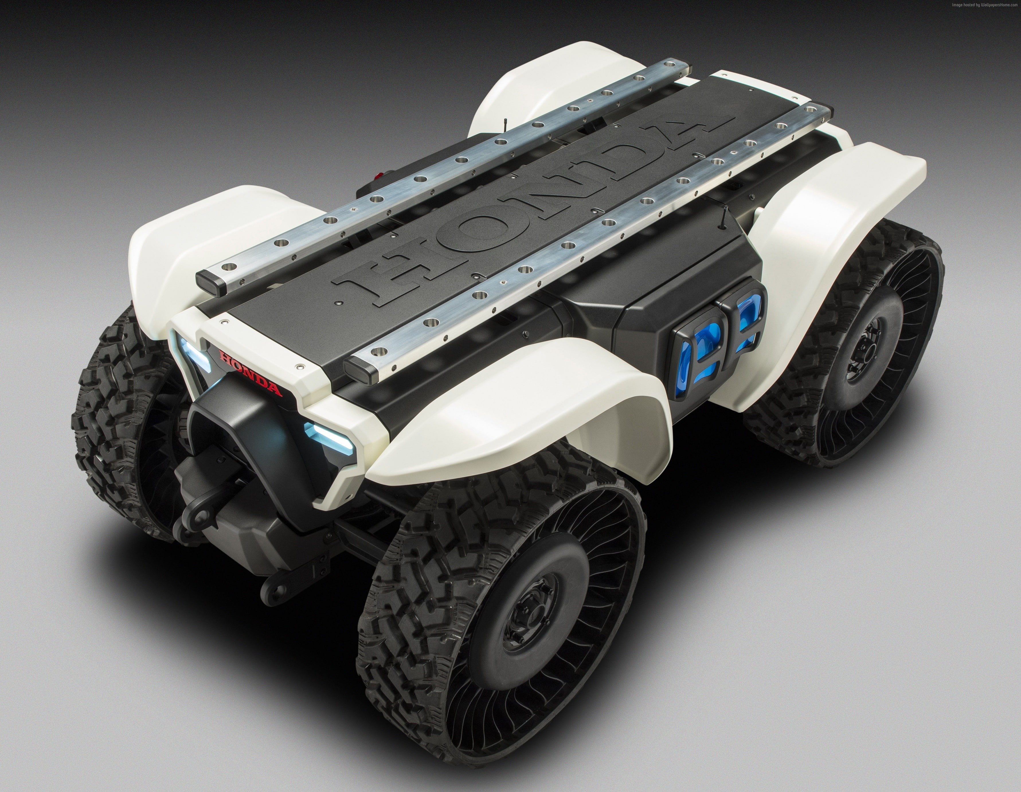 CES 2018, 2K, robot, Honda 3E-D18, 4k, HD Wallpaper