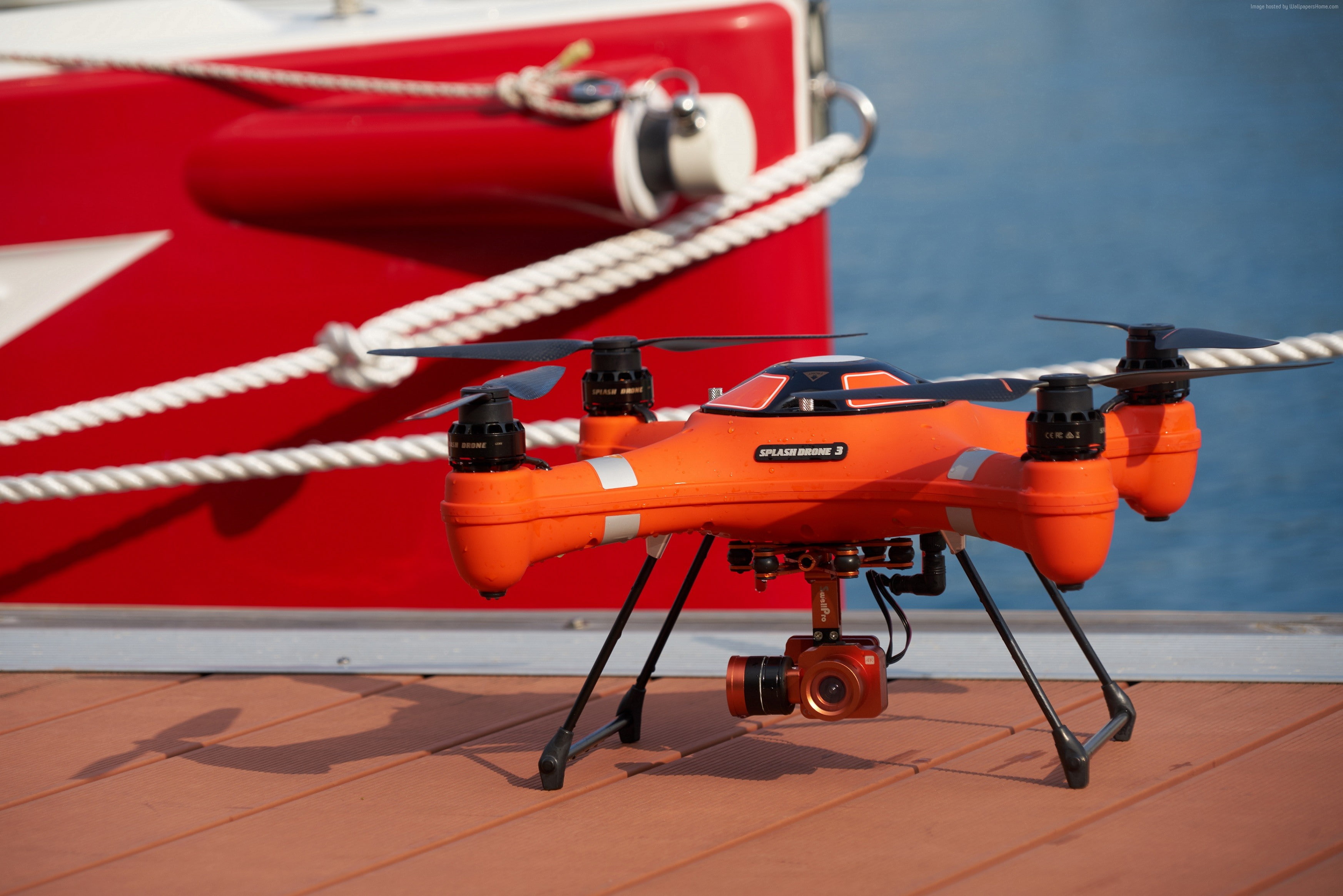 wheel, military, safety, airport runway, plane, 4k, transportation, 2K, airport, SwellPro Splash Drone 3, mode of transportation, nautical vessel, air vehicle, HD Wallpaper