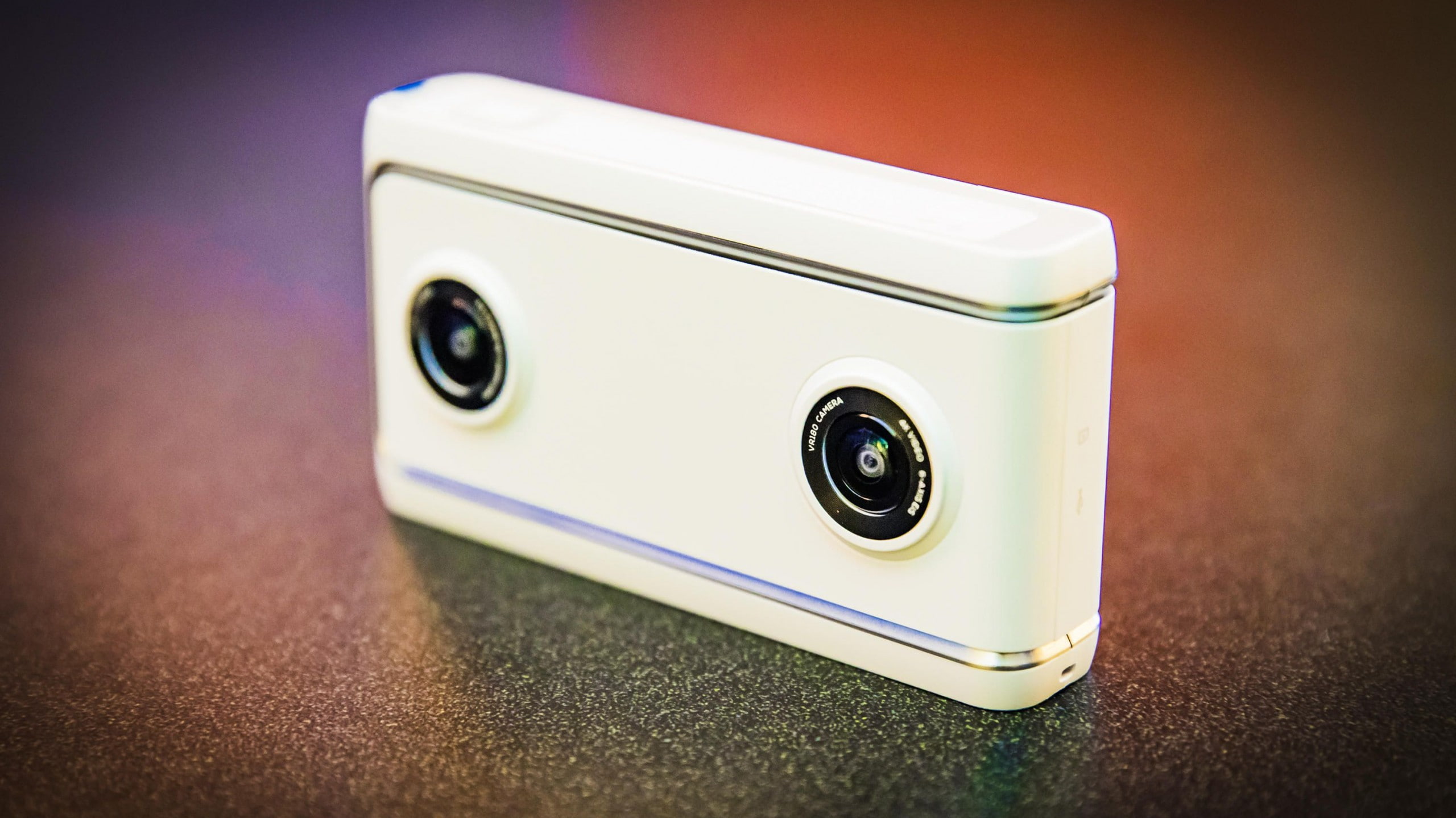 camera, Lenovo Mirage Camera, 4k, white, 2K, CES 2018, point, shoot, HD Wallpaper