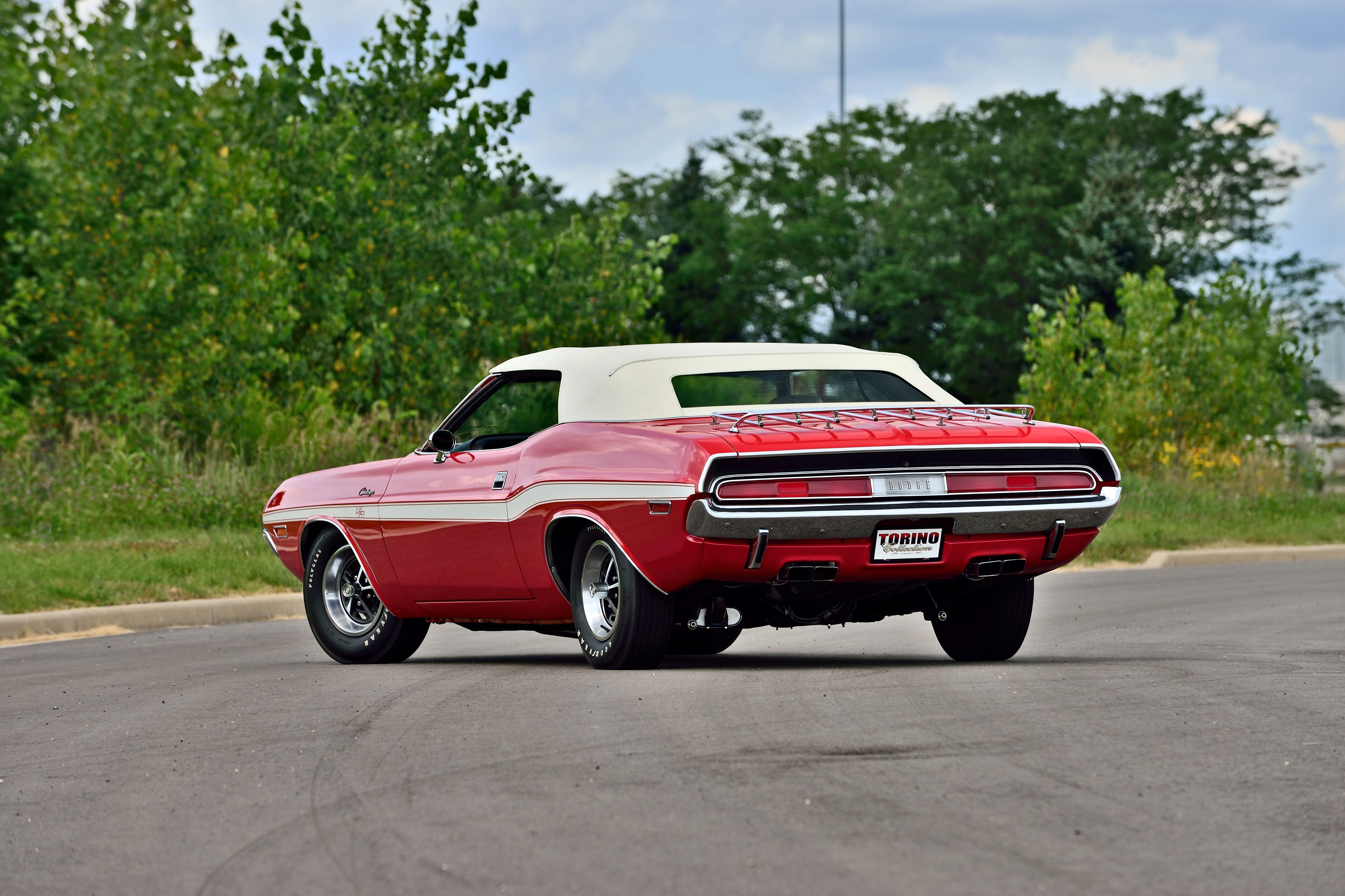 six, pack, muscle, challenger, 5K, classic, dodge, 1970, original, convertible, old, usa, 440, HD Wallpaper