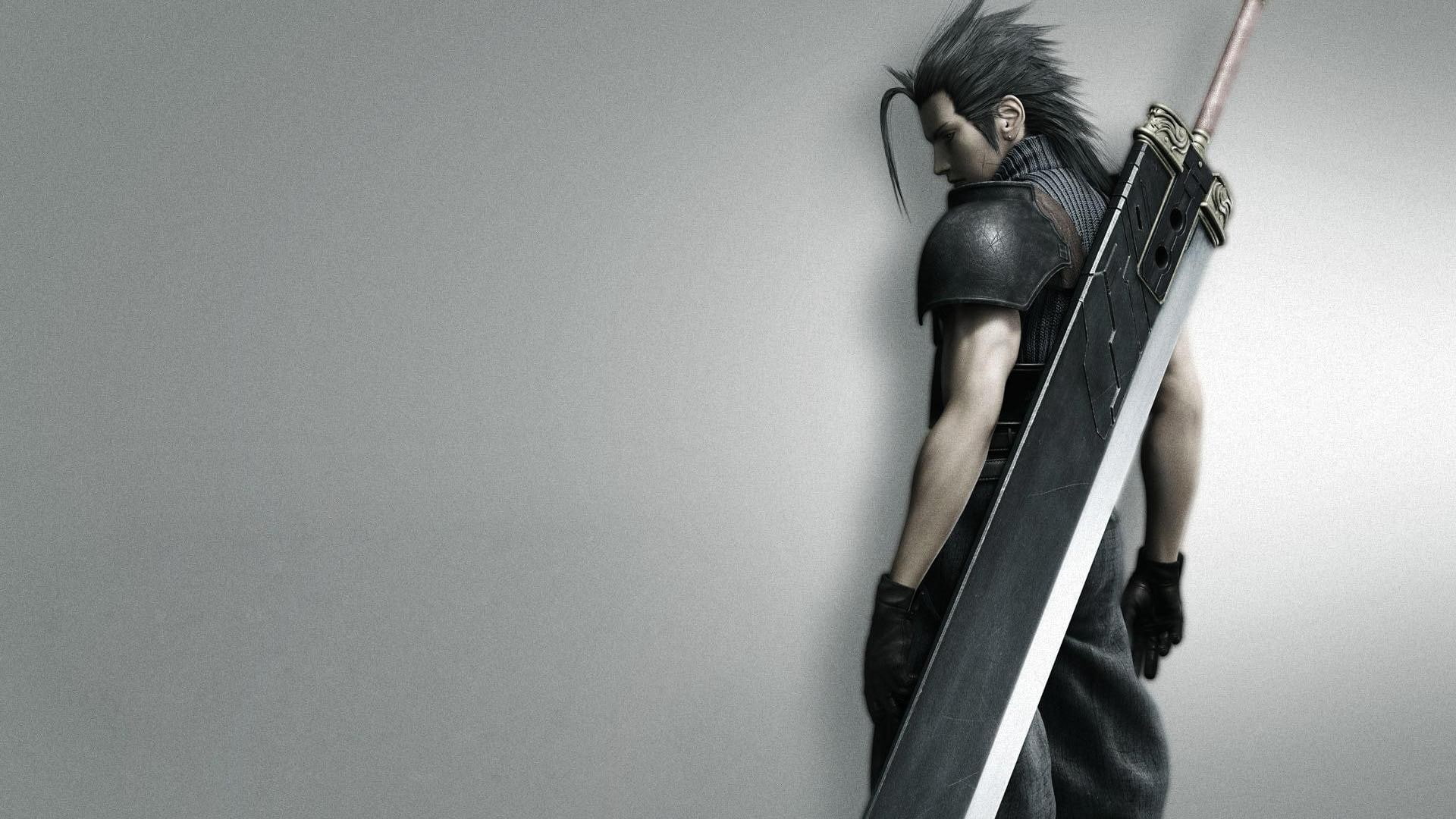 Final Fantasy, music, leaning, musical instrument, musical equipment, indoors, guitar, wall - building feature, single object, one person, still life, video games, HD Wallpaper