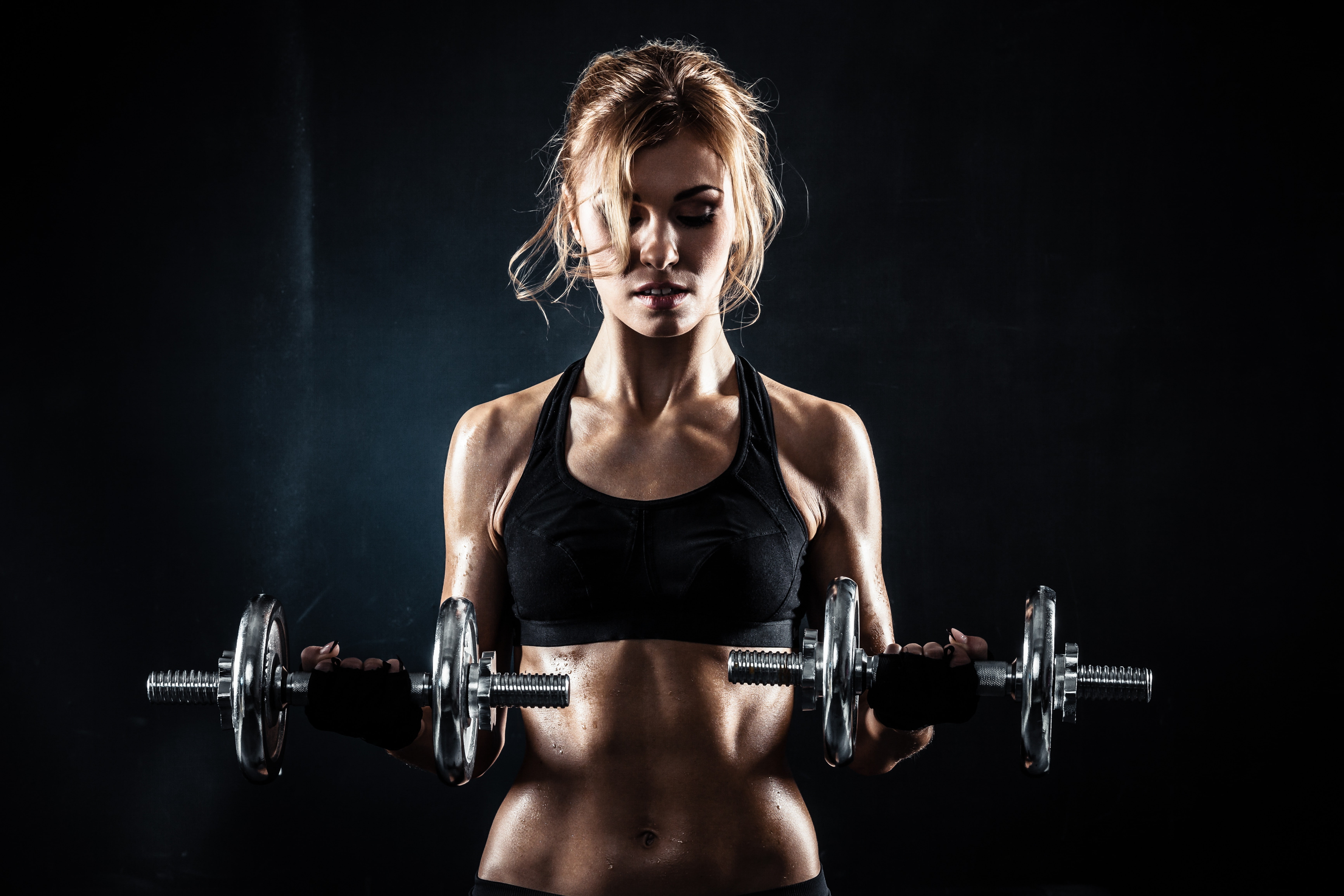 fitness, 5K, 4k, gym, exercise, girls, hd, 5k, HD Wallpaper