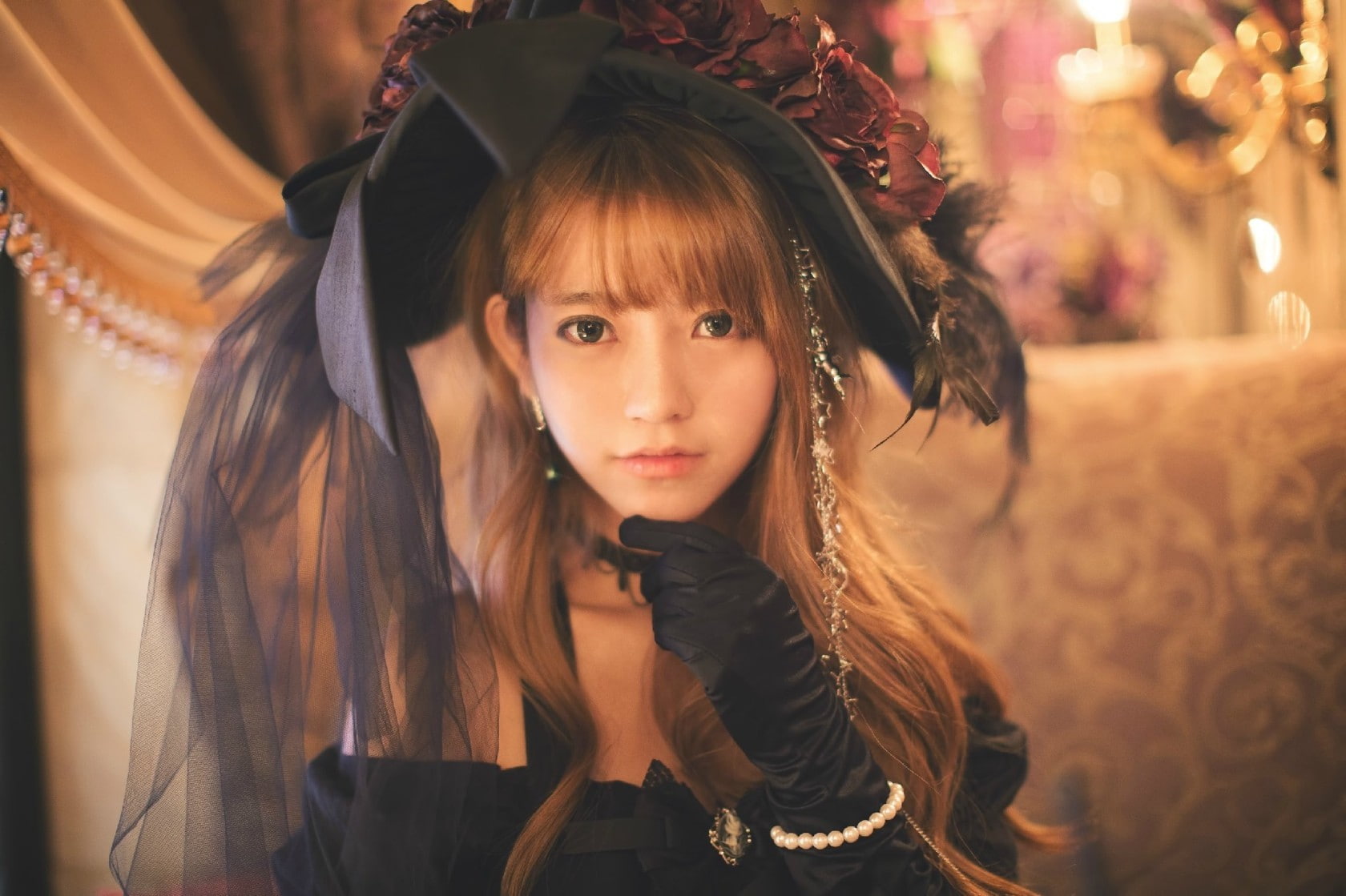 lifestyles, front view, beautiful woman, 720P, innocence, Korean, clothing, childhood, headshot, looking at camera, girls, focus on foreground, Yurisa Chan, HD Wallpaper