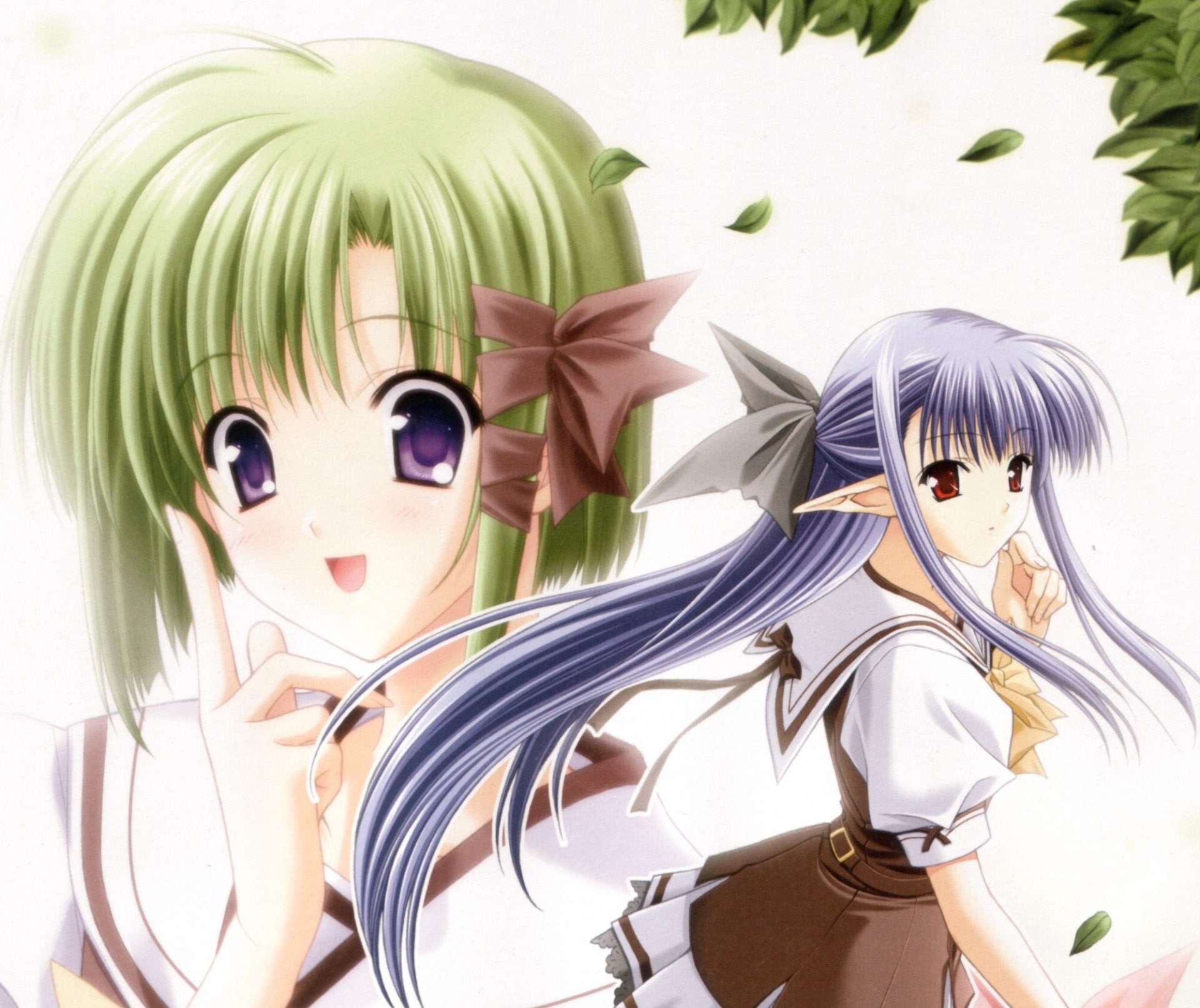 Asa Shigure, Nerine (Shuffle!), Anime, 1080P, Shuffle!, HD Wallpaper