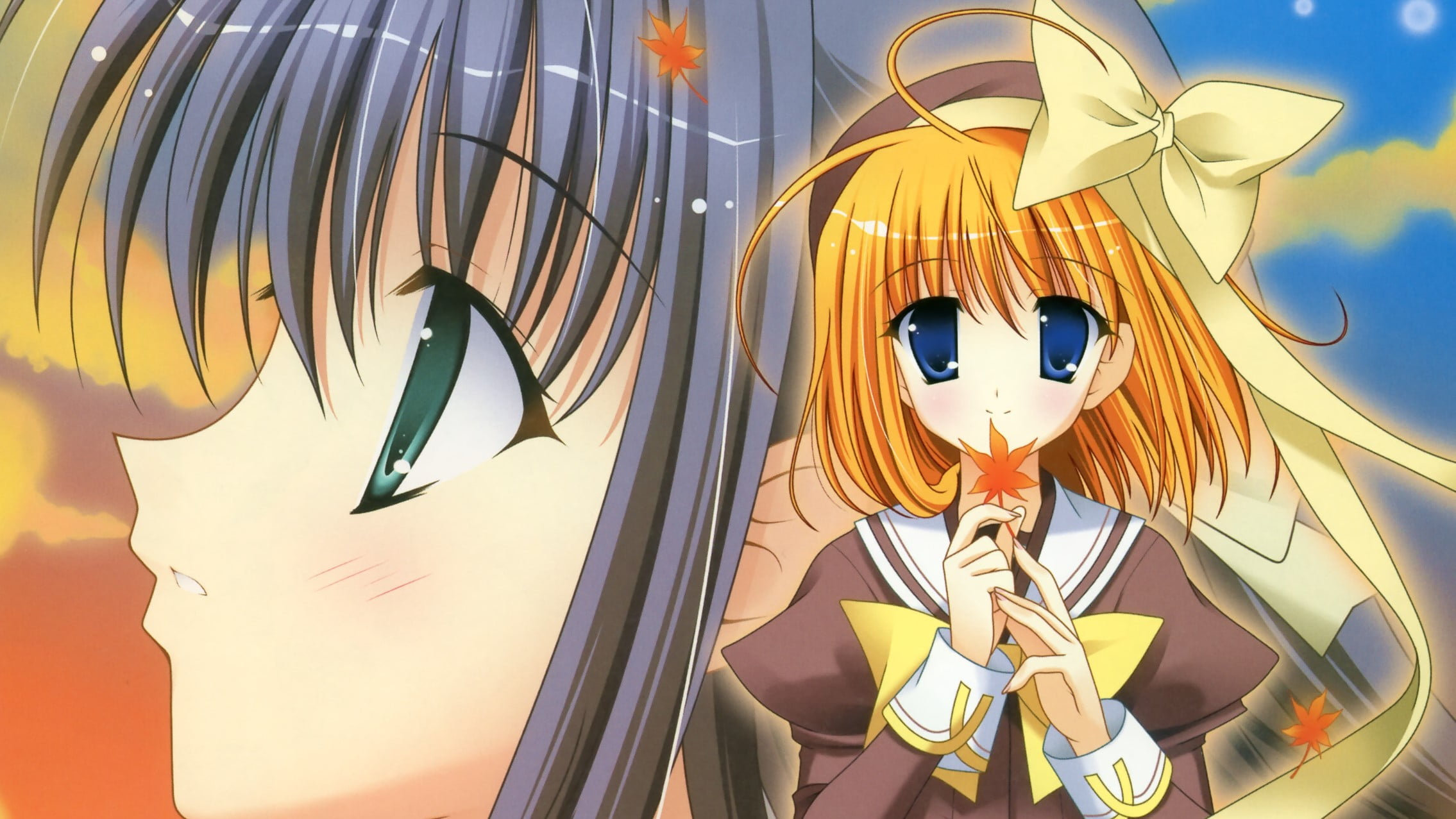 Anime, 1080P, Nerine (Shuffle!), Shuffle!, Kaede Fuyou, HD Wallpaper