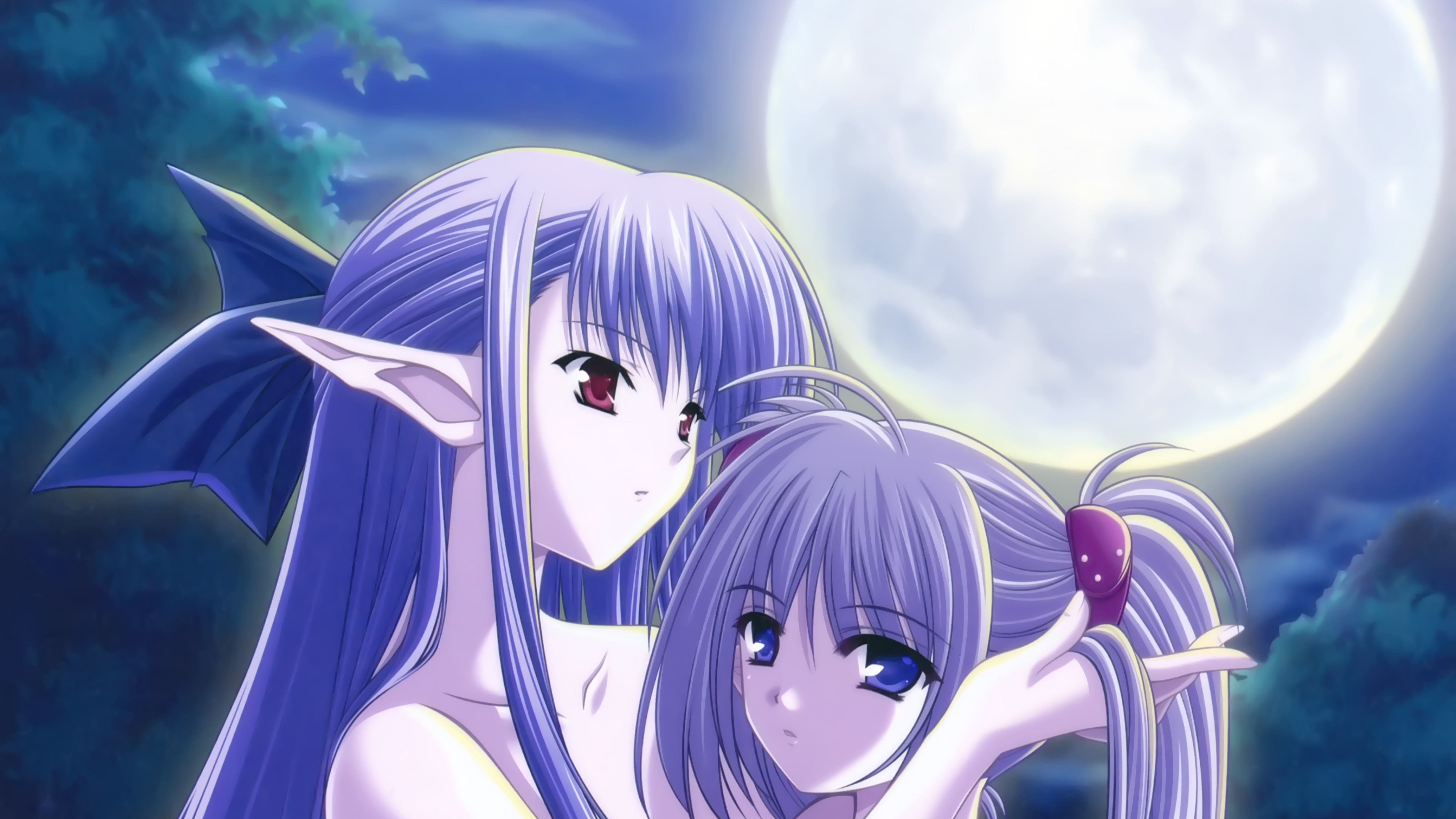 4K, Nerine (Shuffle!), Anime, Primula (Shuffle!), Shuffle!, HD Wallpaper