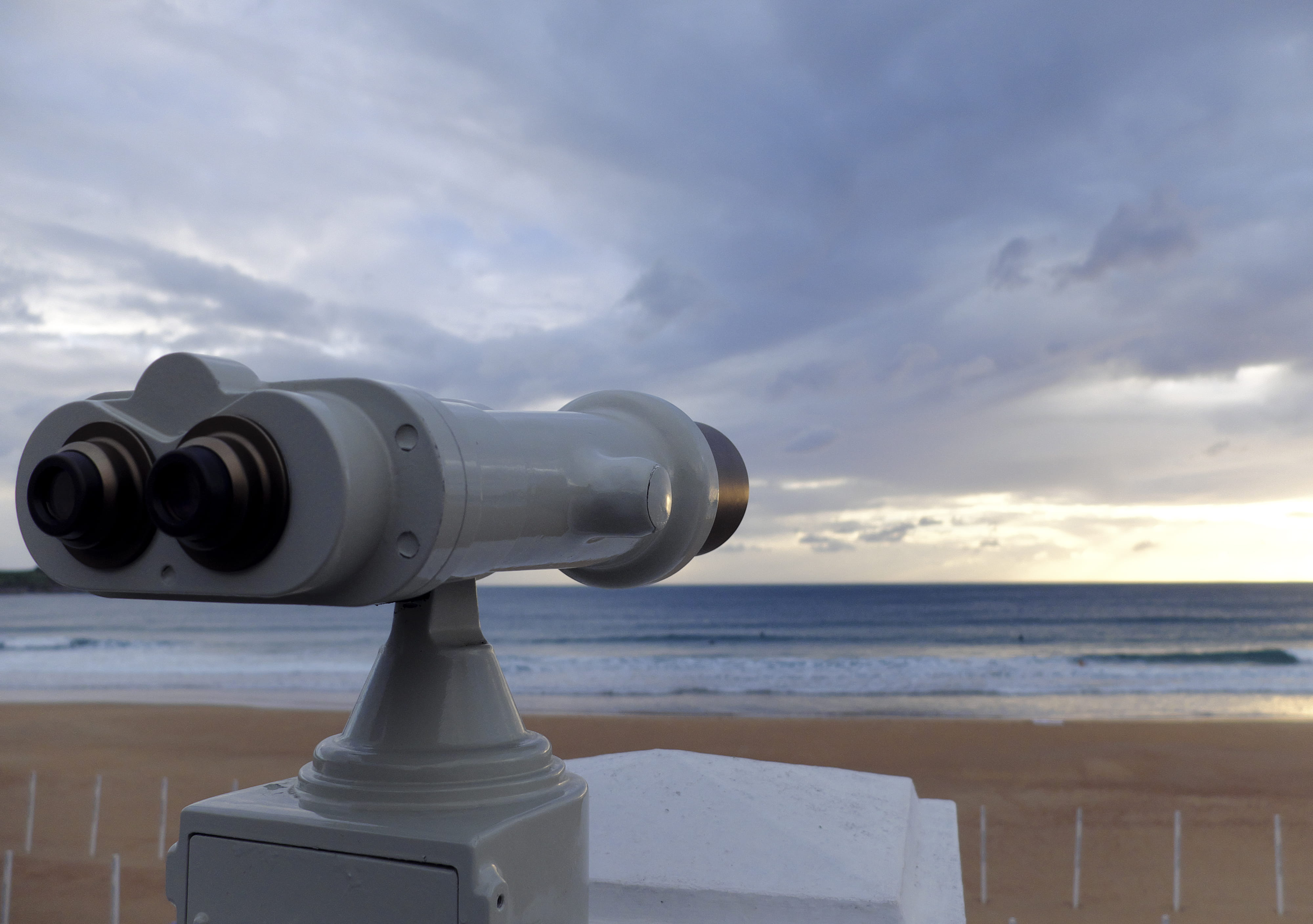 watch, security, outdoors, sea, 4K, coin-operated binoculars, water, perspective, challenges, surveillance, future, hand-held telescope, day, sky, cloud - sky, HD Wallpaper