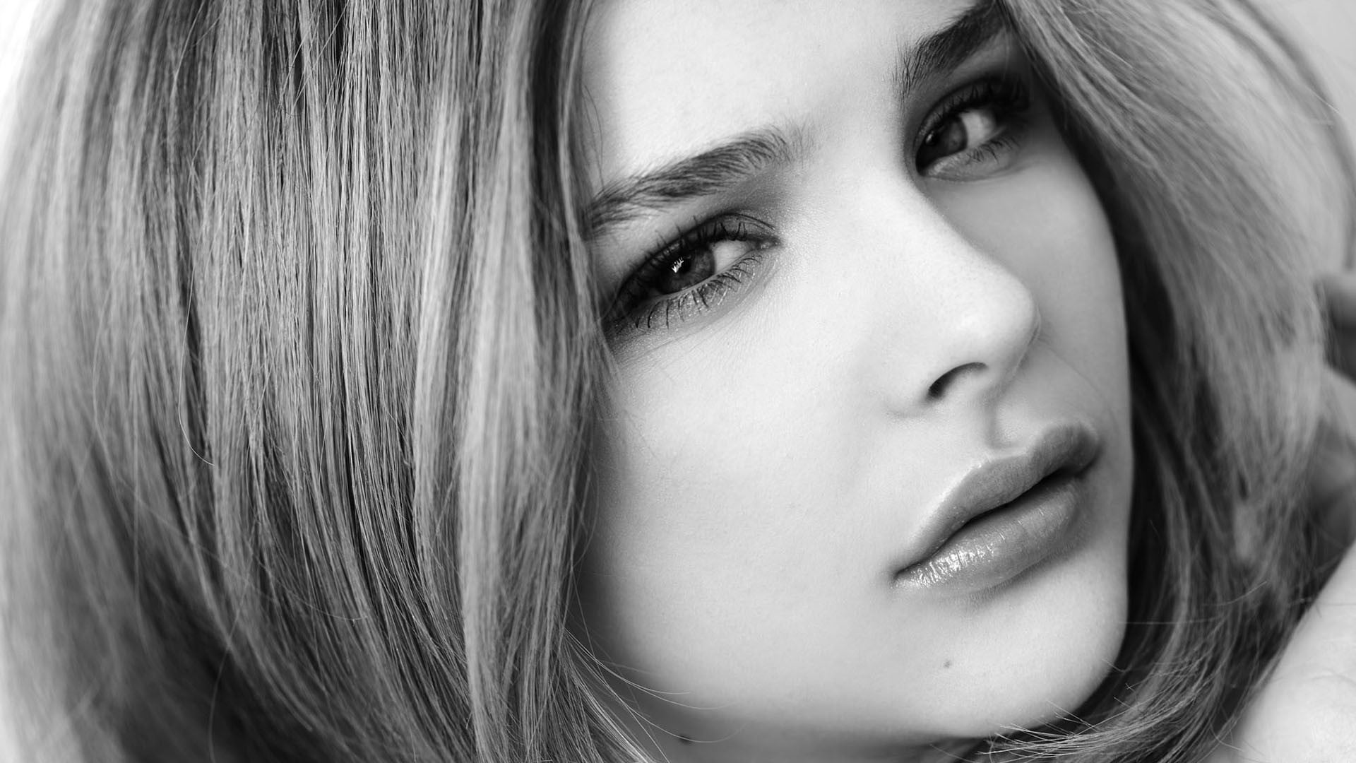 closeup, 1080P, women, beauty, actress, young women, hairstyle, portrait, human body part, beautiful woman, straight hair, Chloë Grace Moretz, face, adult, HD Wallpaper