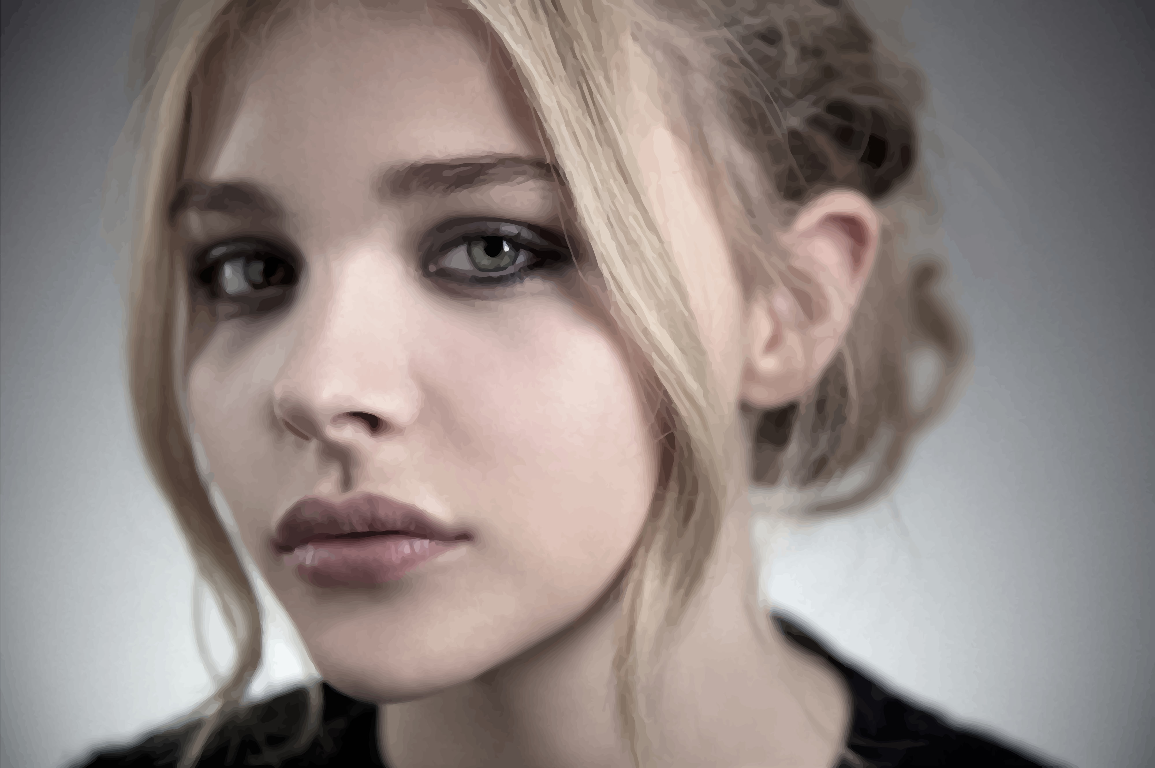 Chloë Grace Moretz, blonde, women, 4K, HD Wallpaper