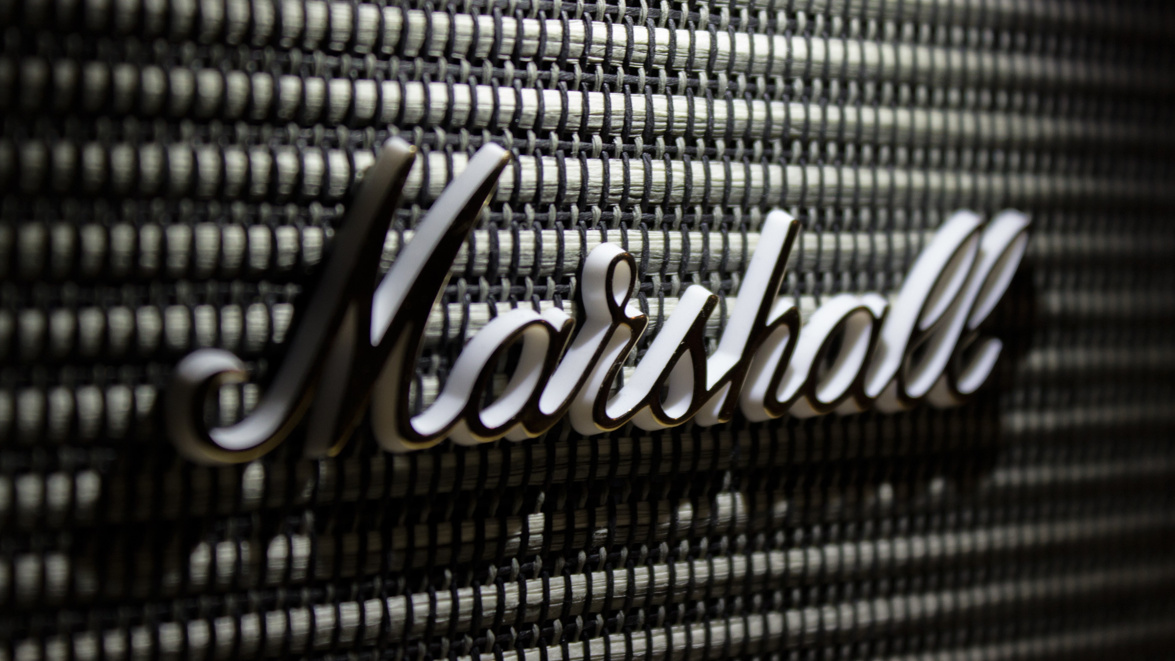 4K, speakers, Marshall, HD Wallpaper