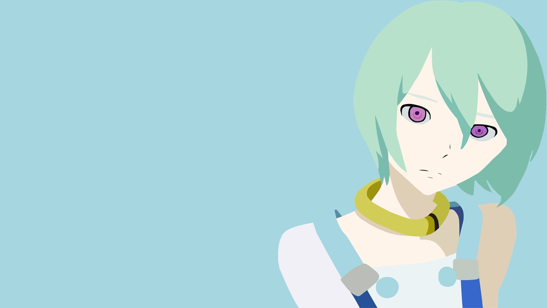 representation, anime girls, sky, mammal, humor, colored background, indoors, cute, studio shot, fun, people, Eureka (character), vertebrate, toy, Eureka Seven, HD Wallpaper