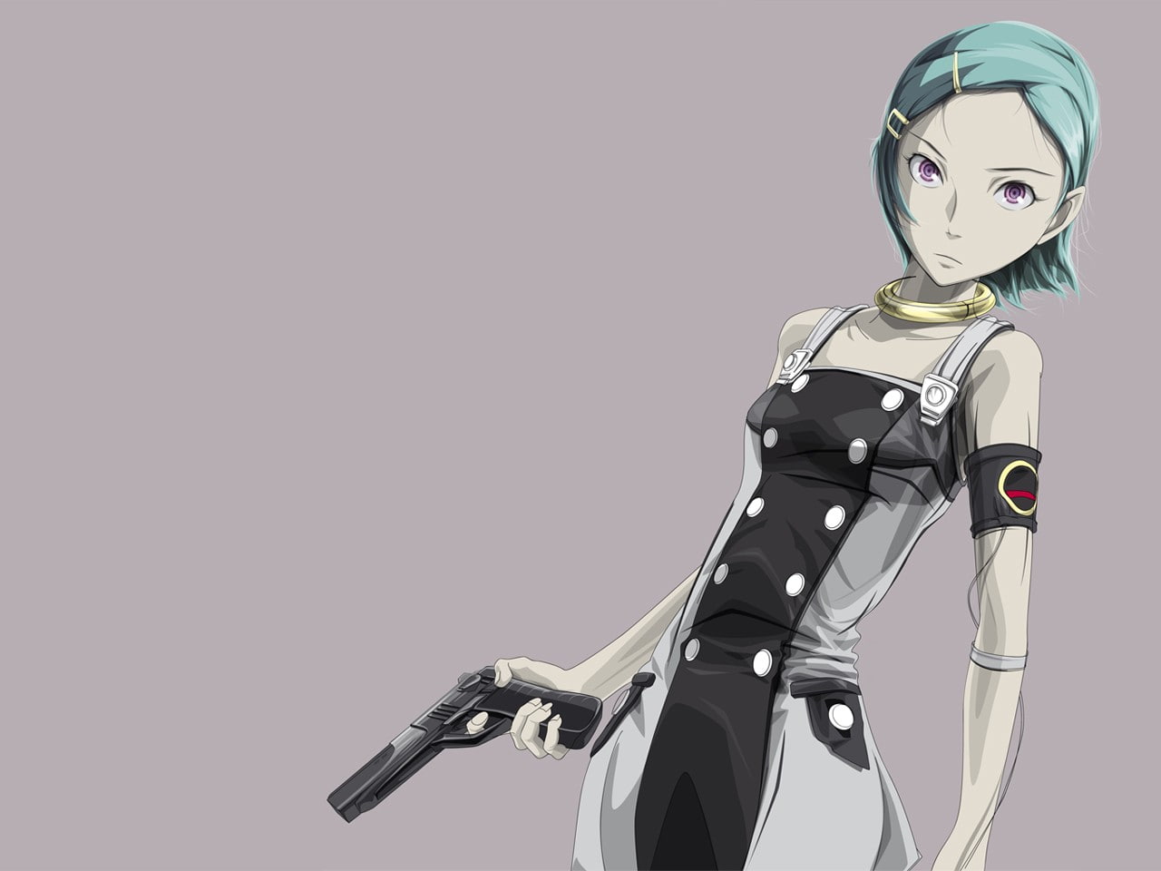 Eureka Seven, Eureka (character), 720P, anime, anime girls, gun, HD Wallpaper