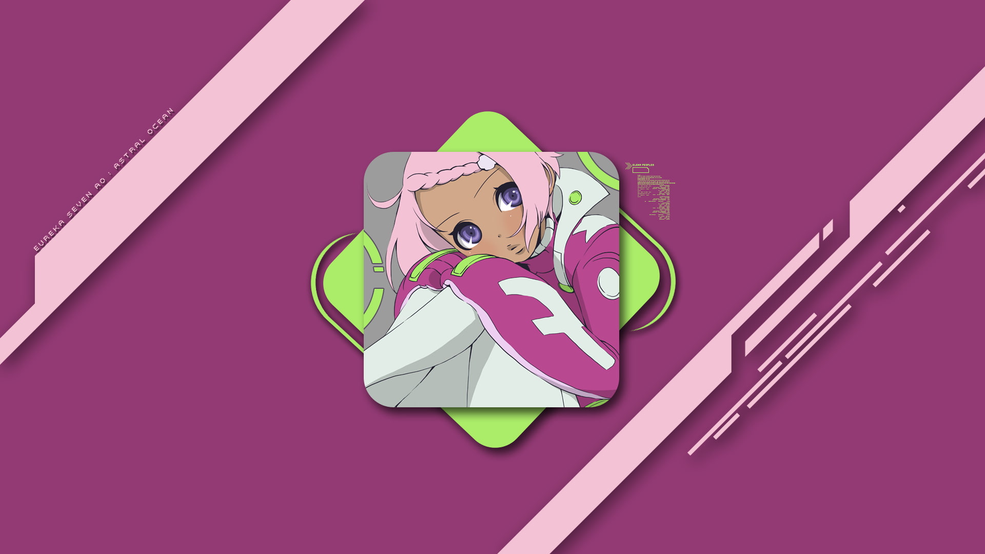 art and craft, creativity, colored background, Eureka Seven, studio shot, Erena Piporuzu, 1080P, writing instrument, anime girls, paper, no people, high angle view, HD Wallpaper