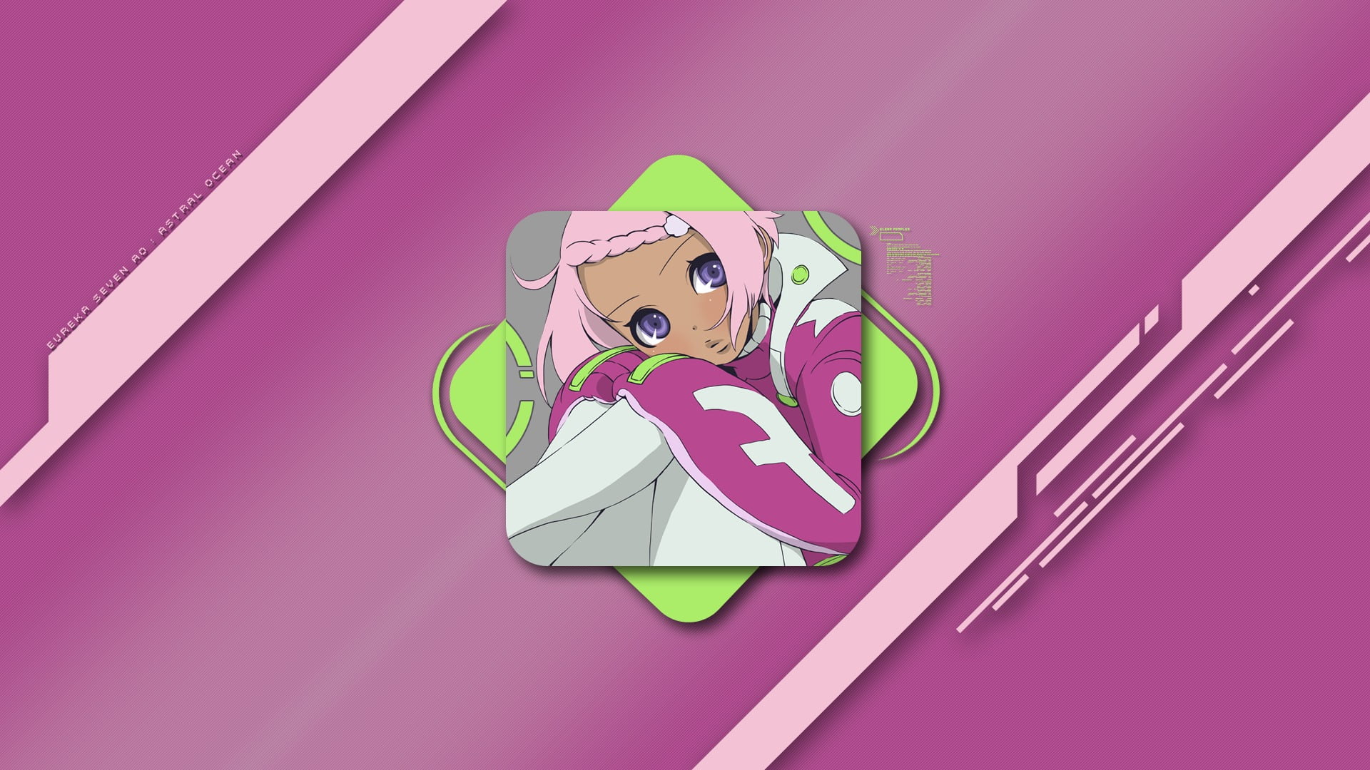 art and craft, paper, table, creativity, pink background, indoors, pink color, 1080P, still life, cut out, Eureka Seven Ao, high angle view, anime girls, HD Wallpaper