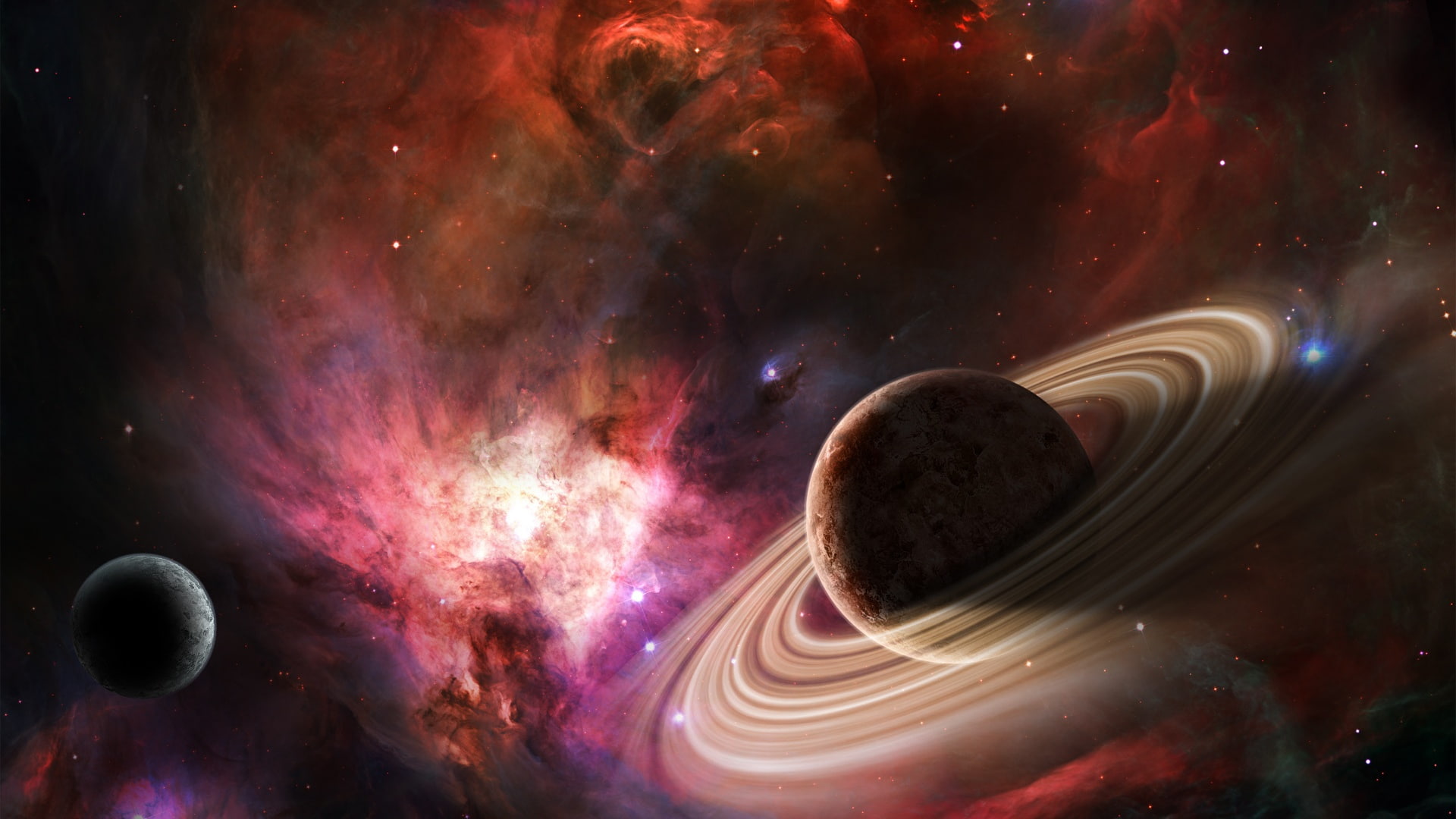 infinity, space, astronomy, no people, sky, nature, 1080P, god, swirl, galaxy, space exploration, panoramic, milky way, science, greatest, glowing, night, HD Wallpaper