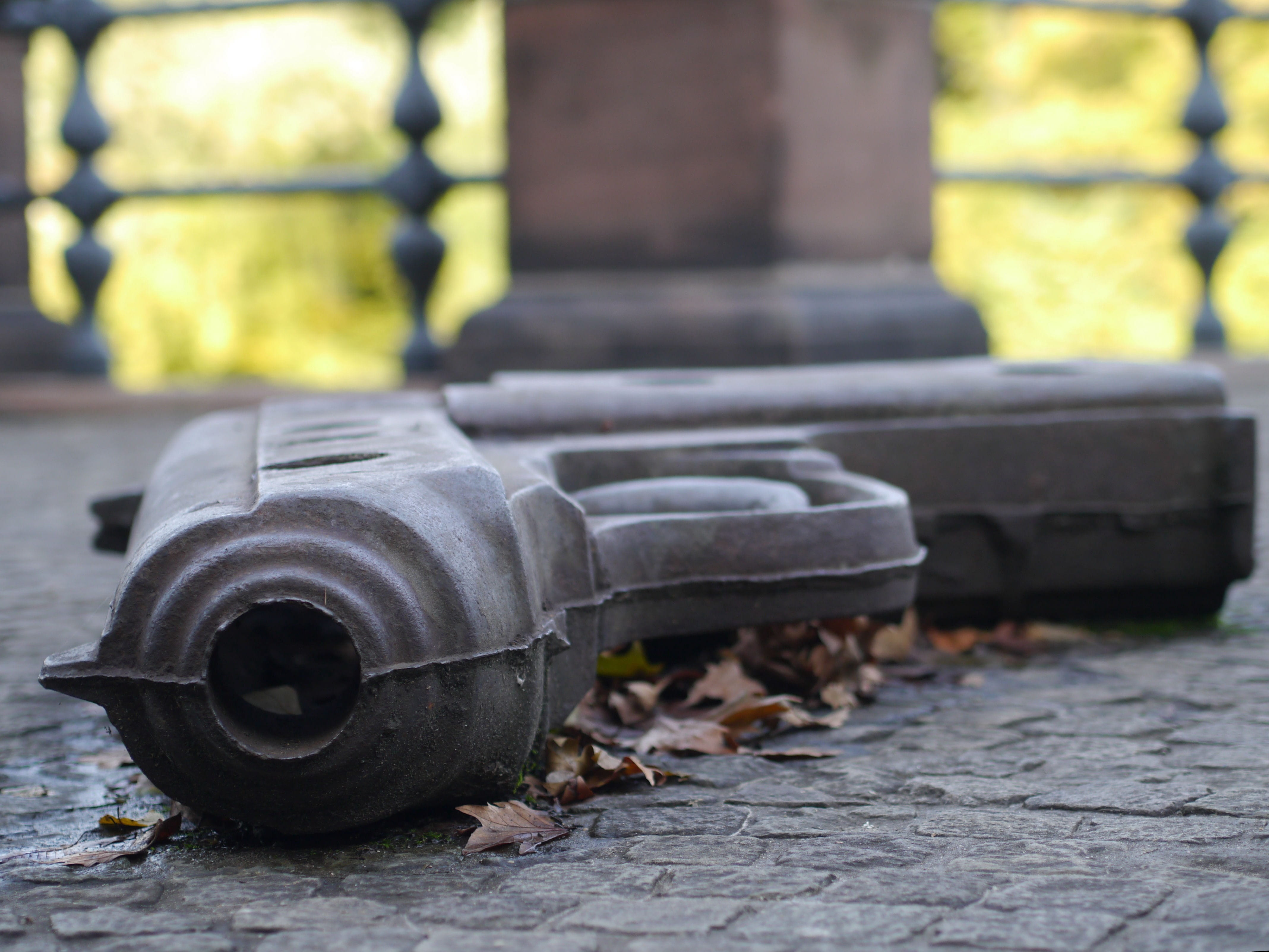 focus, mode of transportation, shoot, focus on foreground, plant part, iron sculpture, gray, transportation, autumn, change, no people, outdoors, dangerous, HD Wallpaper