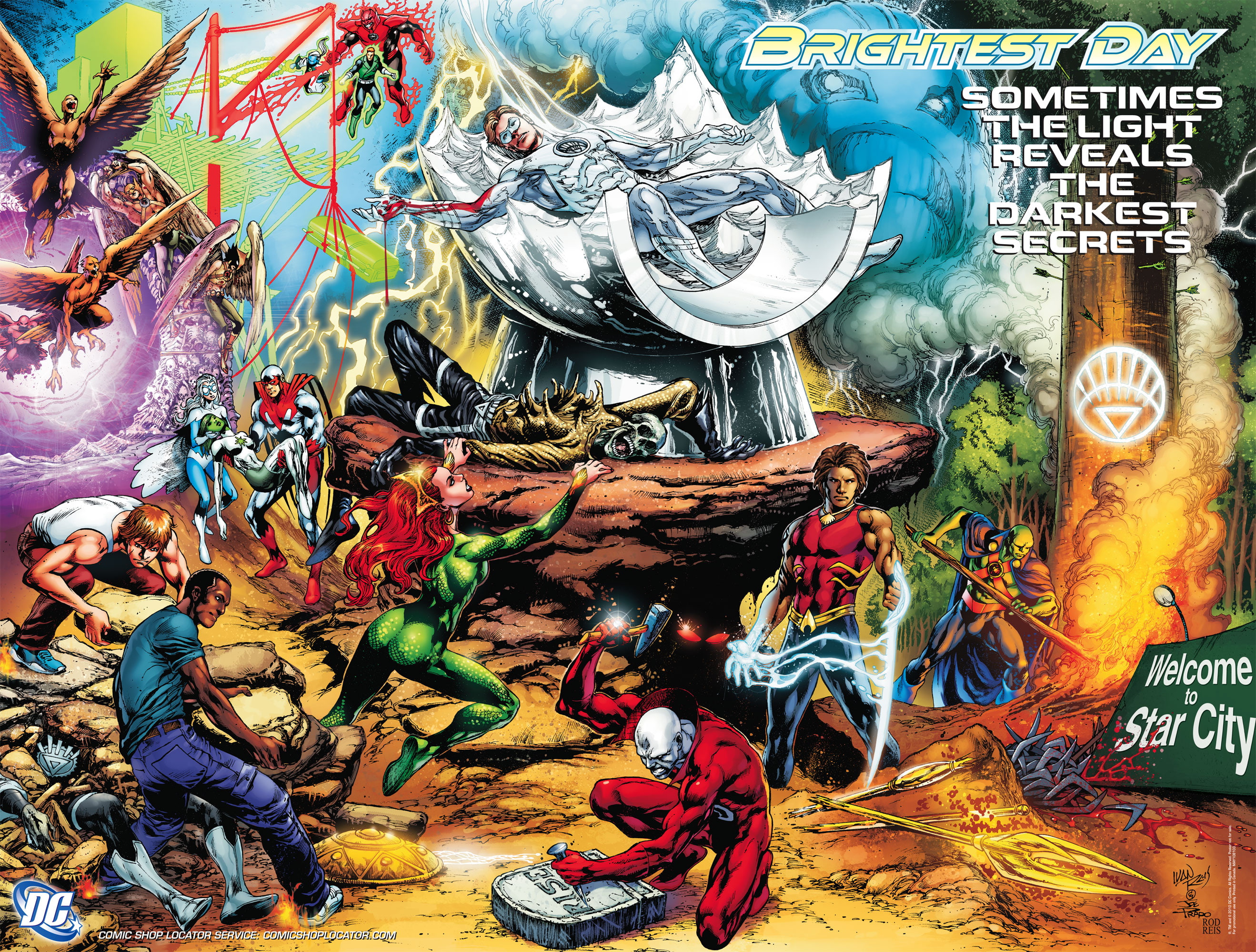 2K, Comics, Brightest Day, HD Wallpaper