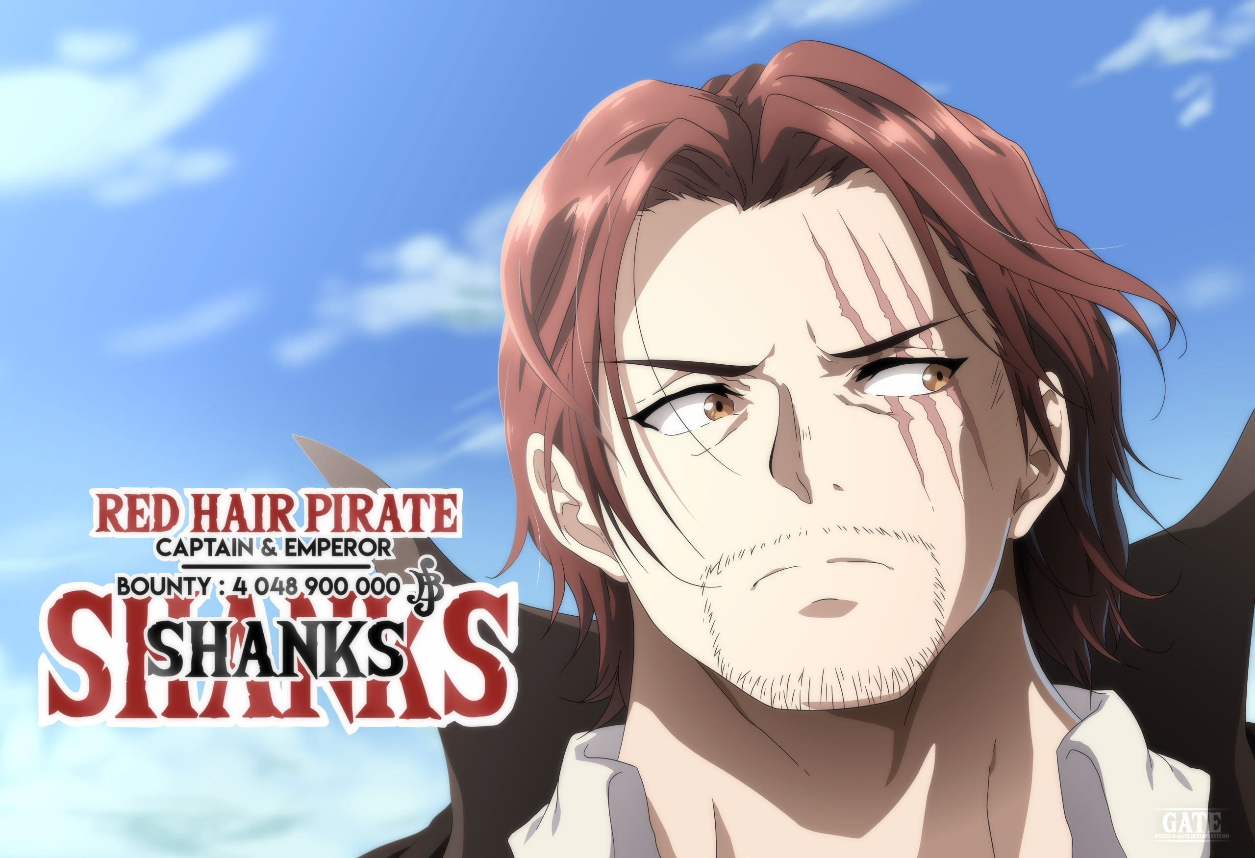 Shanks (One Piece), One Piece, 2K, HD Wallpaper