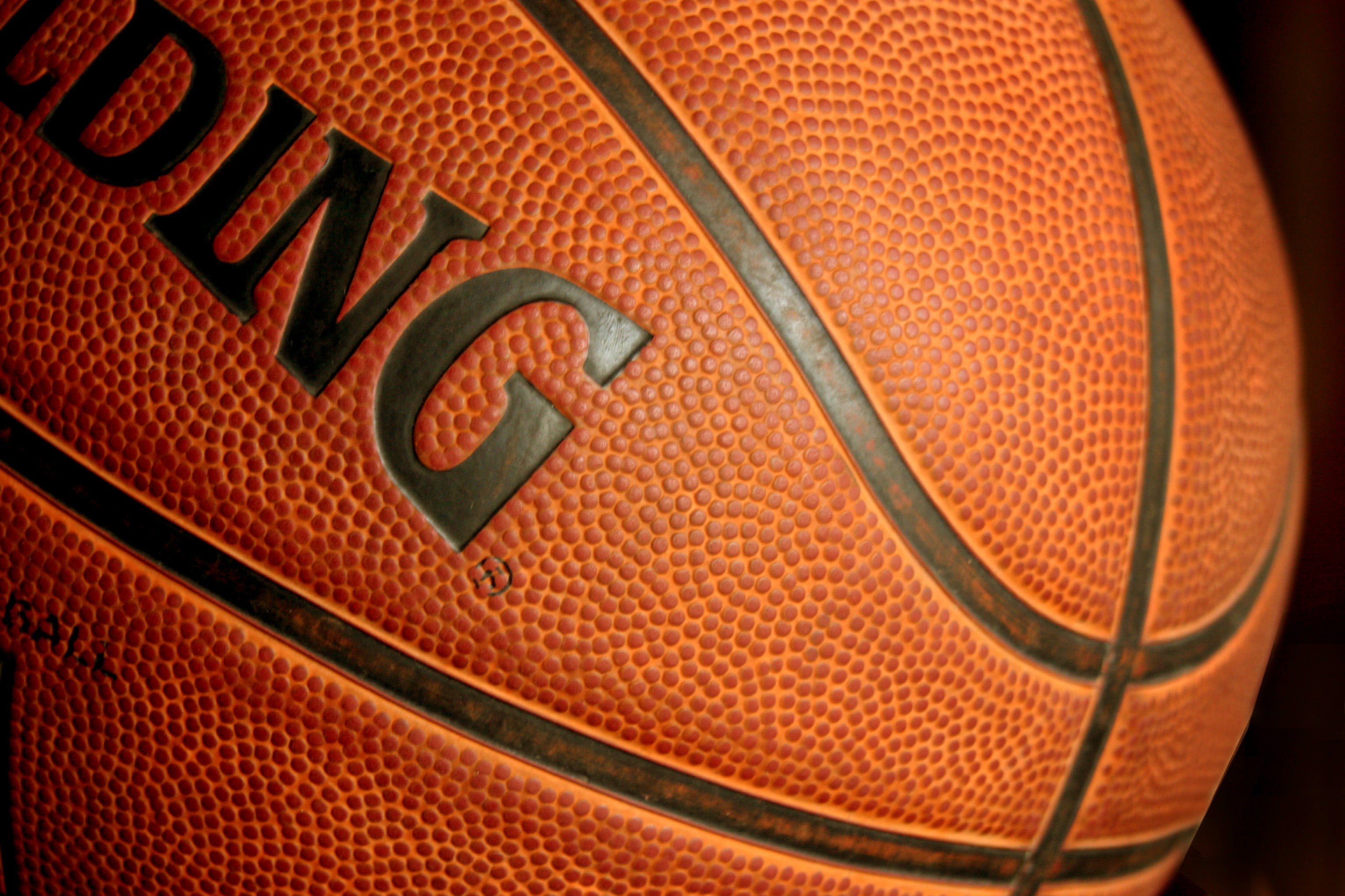 american football - sport, full frame, team Sport, no People, extreme close-up, basketball - Ball, close-up, leather, 2015, orange Color, indoors, 2K, HD Wallpaper