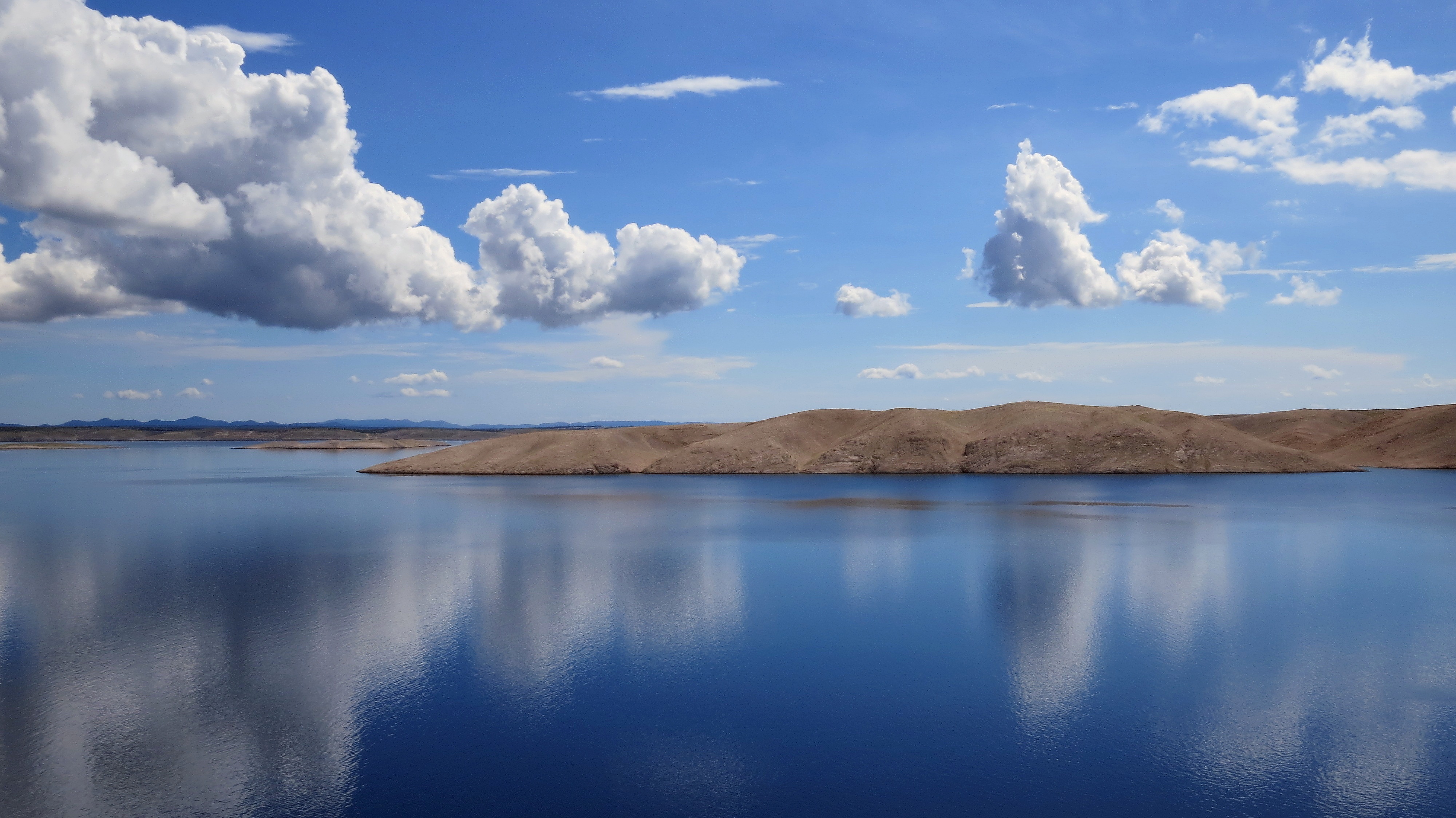 nature, landscape, island, view, environment, scenics - nature, tranquil scene, 4K, pag, croatia, tourism, no people, water, daytime, sea, body, sunny, HD Wallpaper