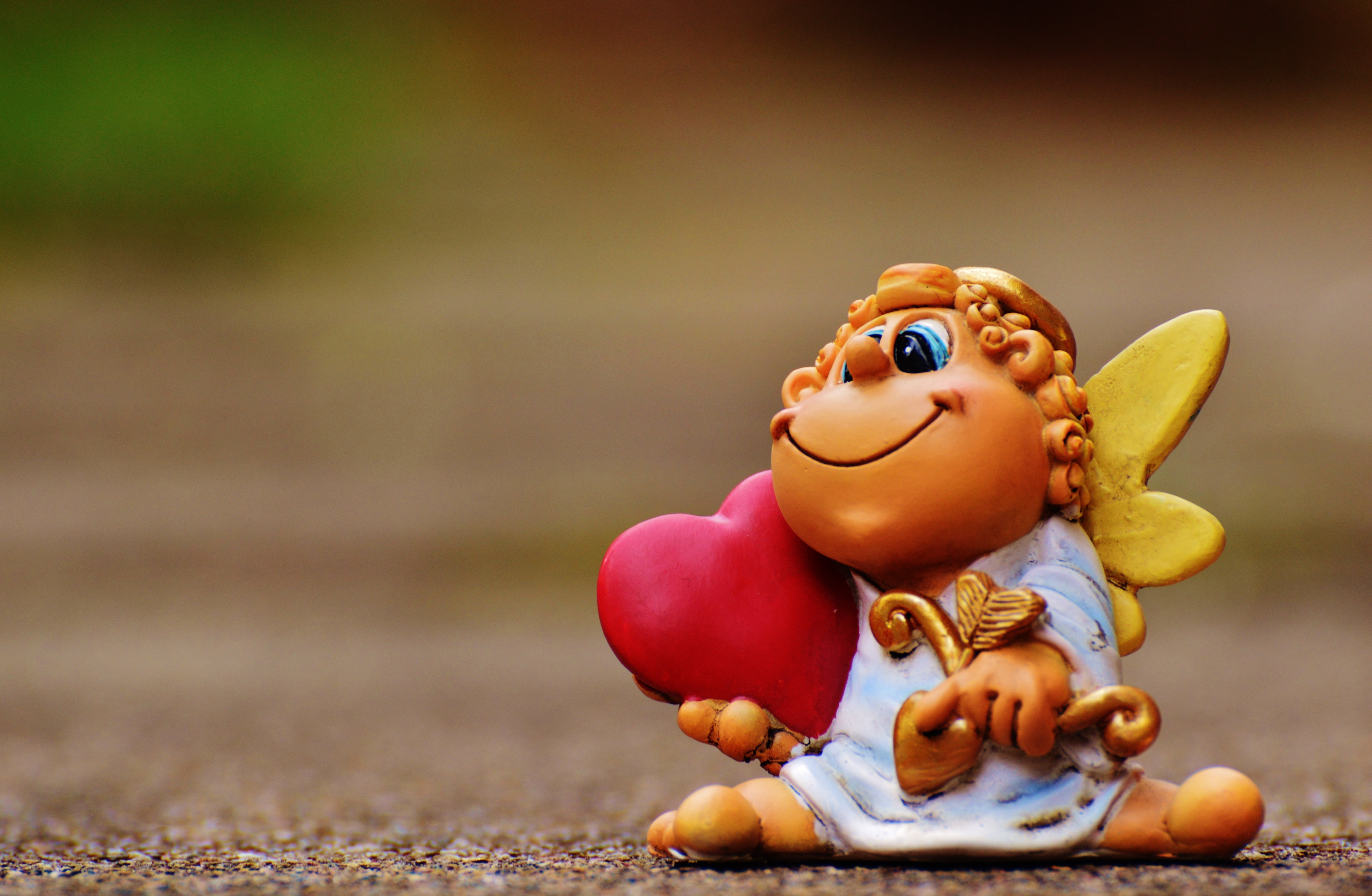 day, valentines day, wave, cute, representation, focus on foreground, love, food, toy, nature, close-up, cheerful, guardian angel, food and drink, heart, HD Wallpaper