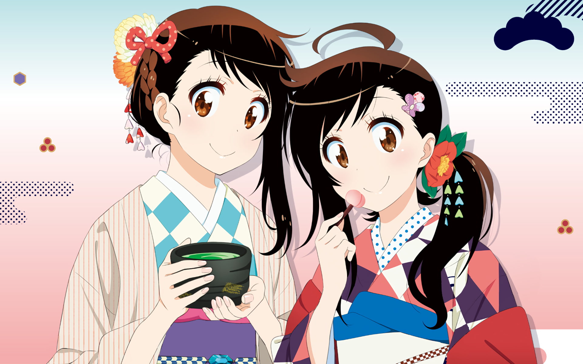 Haru Onodera, 1080P, Nisekoi, Kosaki Onodera, Anime, HD Wallpaper