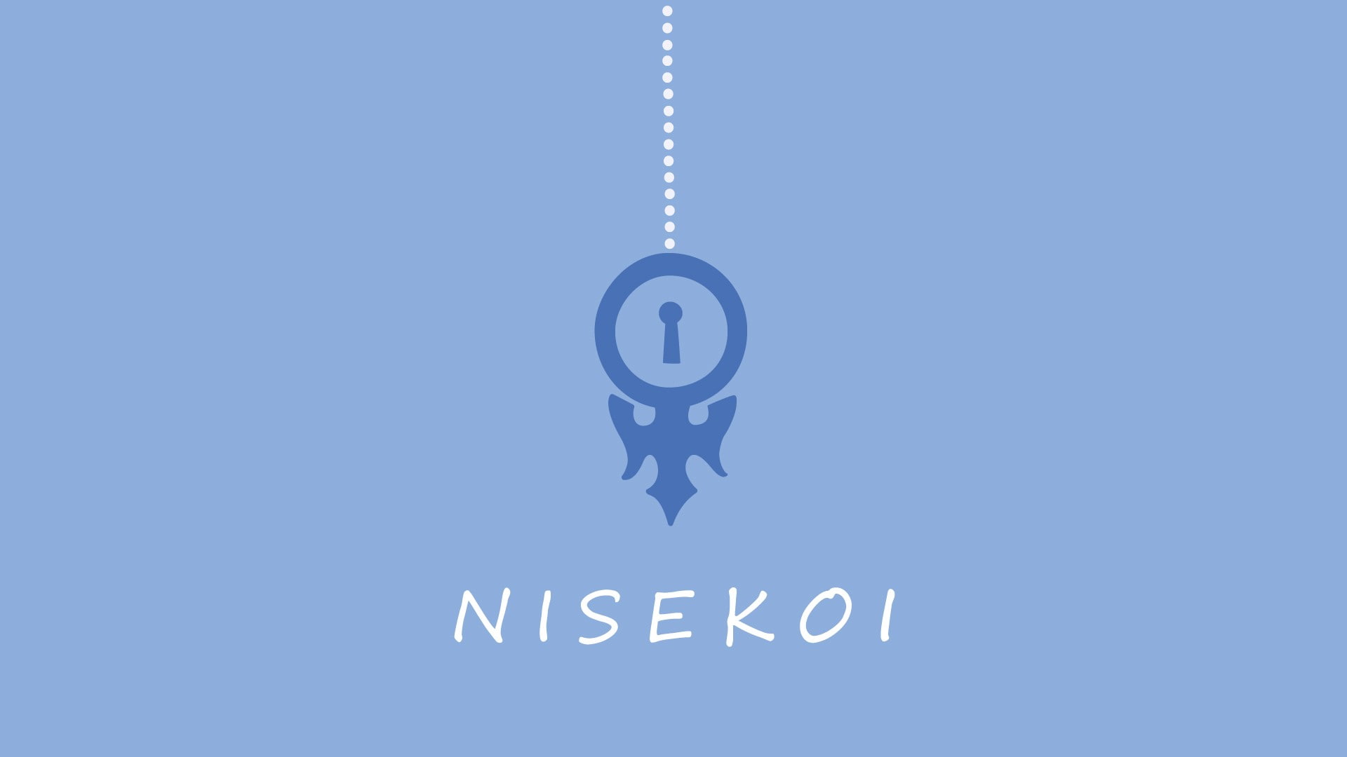 number, western script, blue, computer icon, text, Nisekoi, blue background, representation, indoors, studio shot, love, copy space, logo, no people, sign, HD Wallpaper