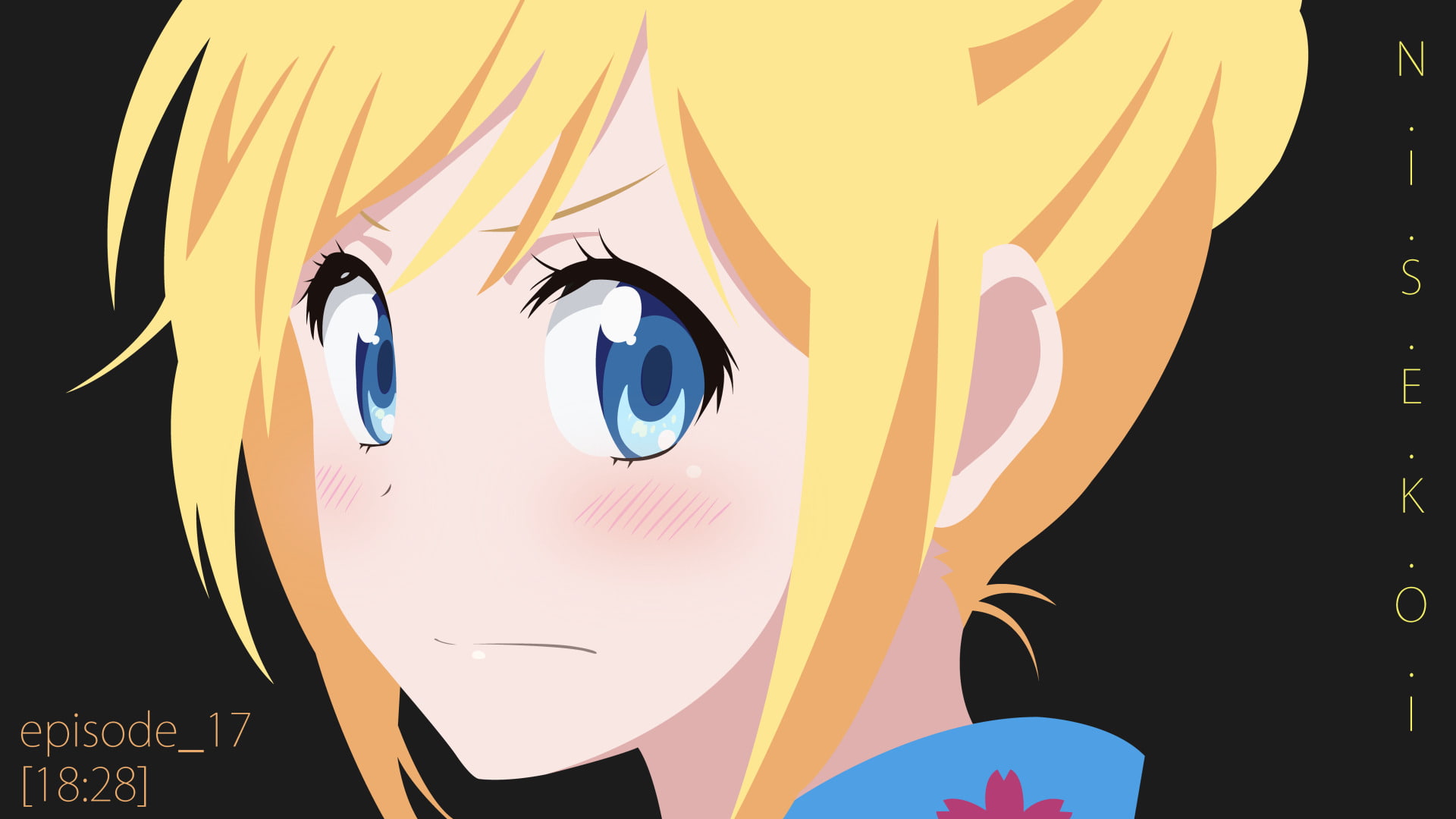 1080P, Chitoge Kirisaki, Nisekoi, Anime, HD Wallpaper